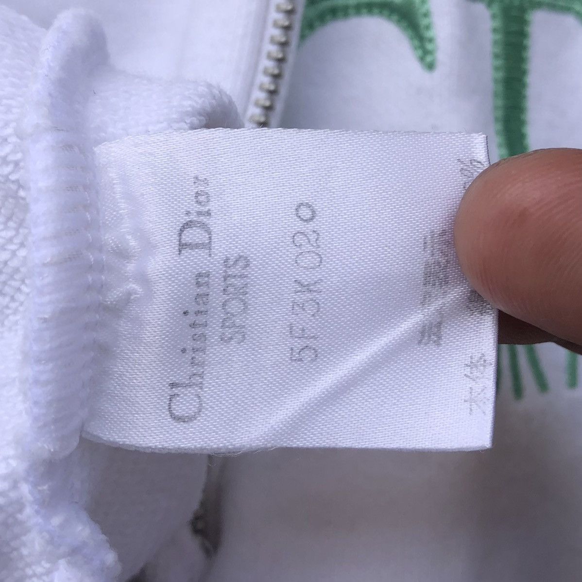 Christian Dior Monsieur Christian Dior Sport Embroidery Logo Hoodie ZipperSweatshirt Size M / US 6-8 / IT 42-44 - 17 Thumbnail