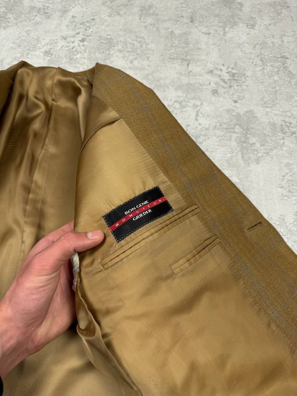 Corneliani Corneliani Super 100'S Extrafine Merinos Italy Bleazer 50 Size 50R - 18 Thumbnail