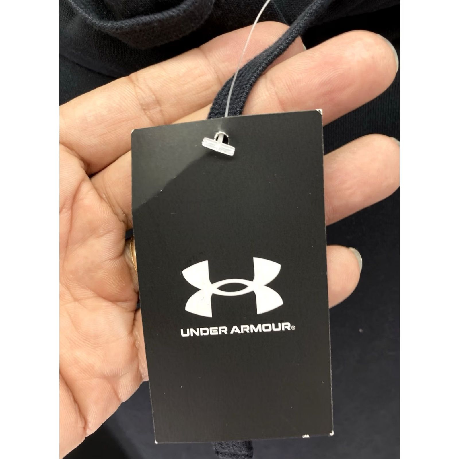 Under Armour Under Armour Rival Hoodie Sweatshirt Women Size S Black Pullover Fleece NWT Size S / US 4 / IT 40 - 5 Thumbnail