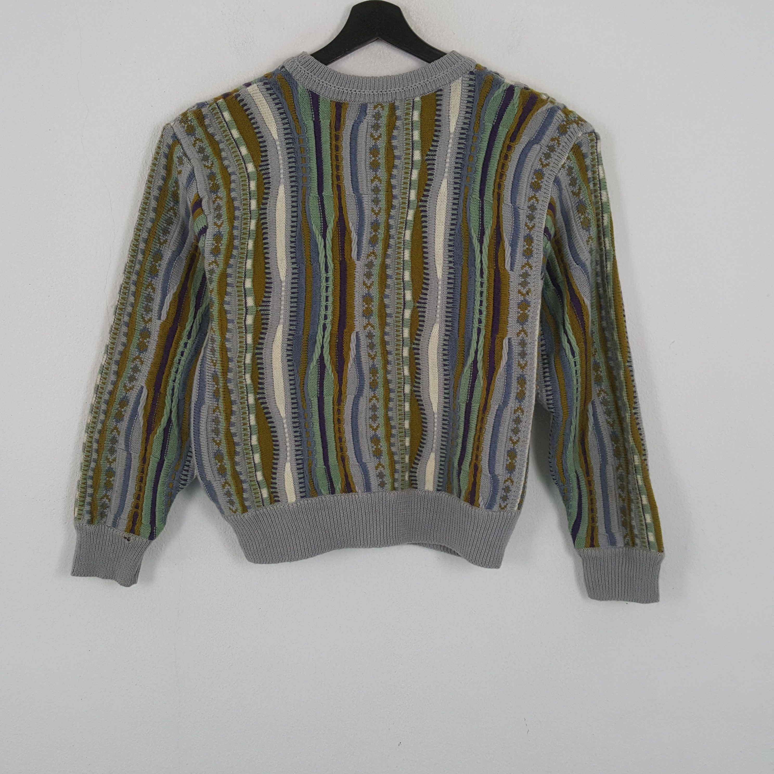 Vintage BOSWELL Coogi Style Streetwear Knitwear Sweater Size US S / EU 44-46 / 1 - 3 Thumbnail
