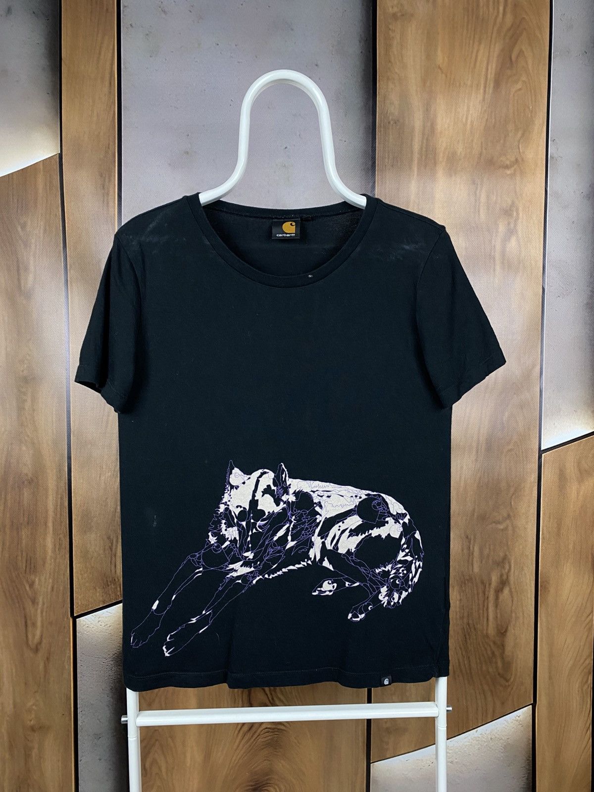 Carhartt 🐺Vintage T-Shiry Carhartt Wolf Monogram Tee🐺 Size M / US 6-8 / IT 42-44 - 1 Thumbnail