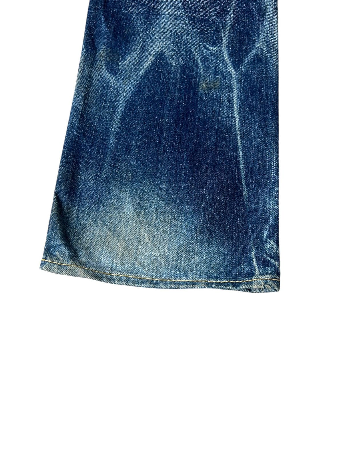 Eternal ETERNAL Japan Distressed Aging Mud Denim Jeans Size US 32 / EU 48 - 21 Thumbnail