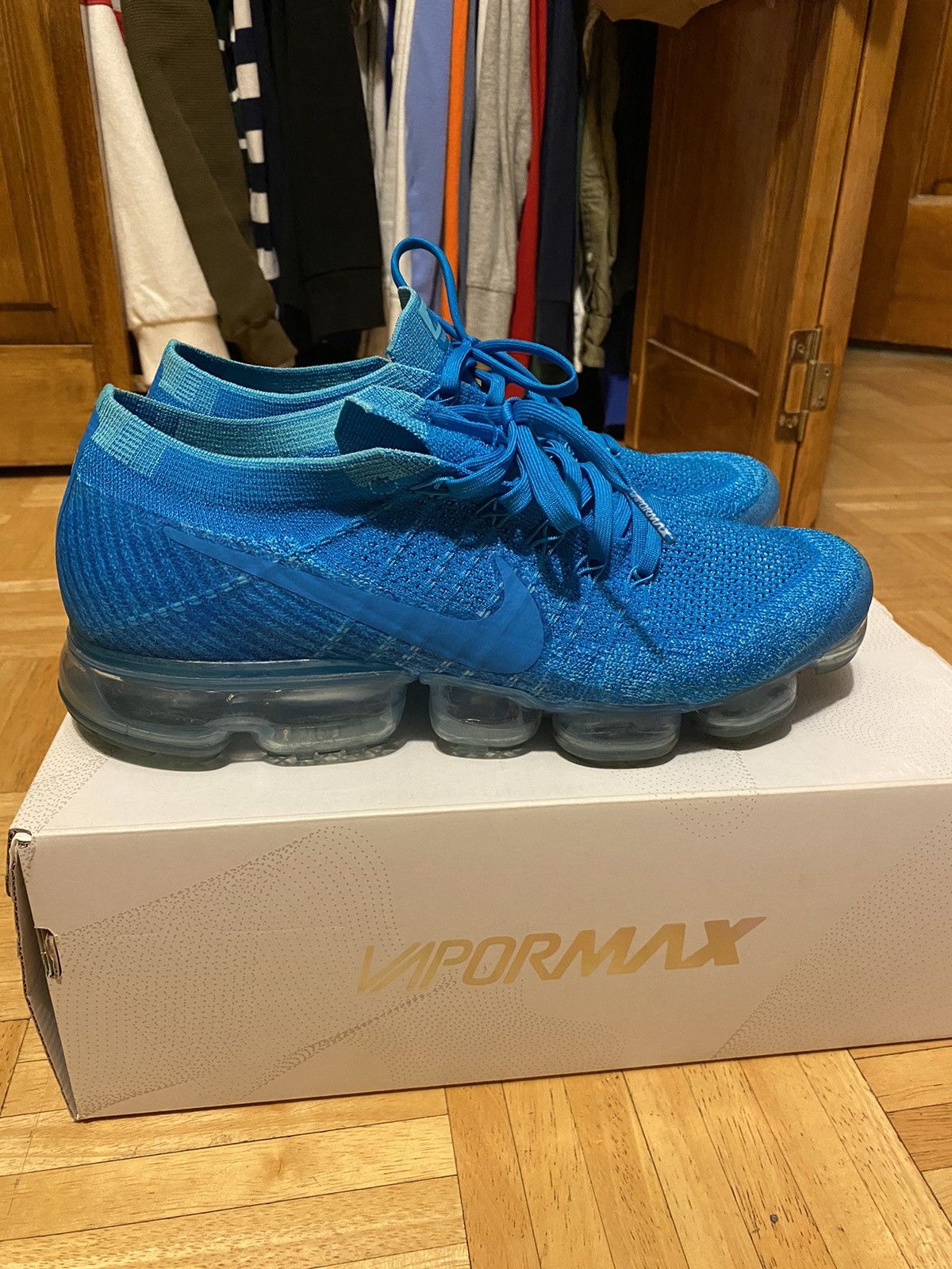 Nike Nike Air Vapormax Orbit Blue Size US 10.5 / EU 43-44 - 4 Thumbnail
