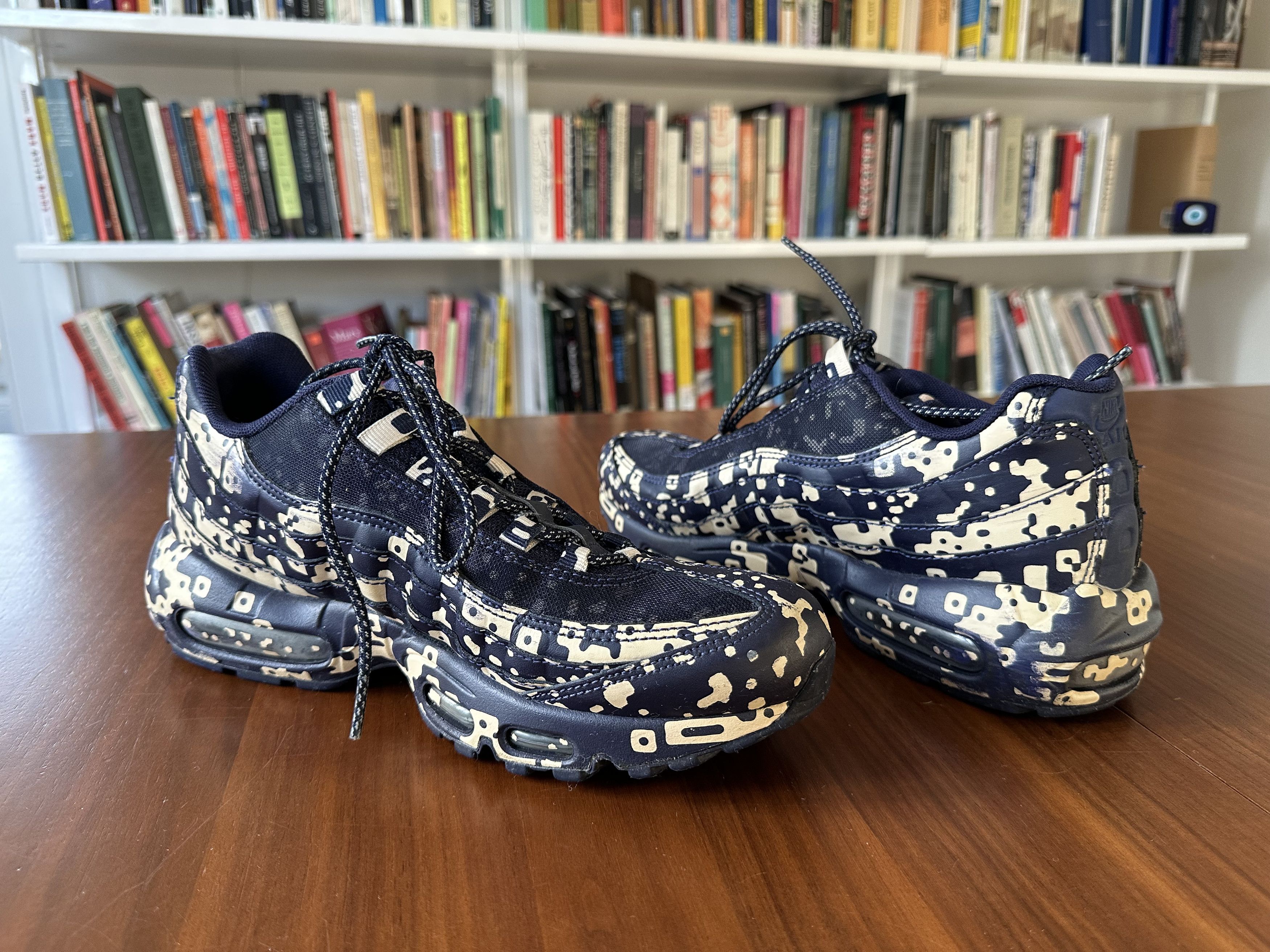 Nike Size 8 - Nike Air Max 95. Nike x Cav Empt Black Navy Camo Size US 8 / EU 41 - 6 Thumbnail