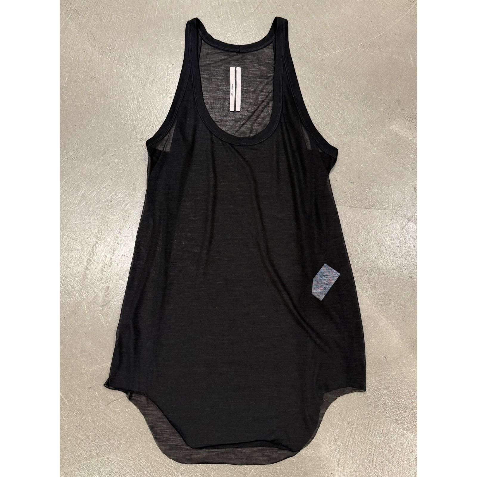 Rick Owens Rick Owens sheer tank top Size US S / EU 44-46 / 1 - 1 Thumbnail