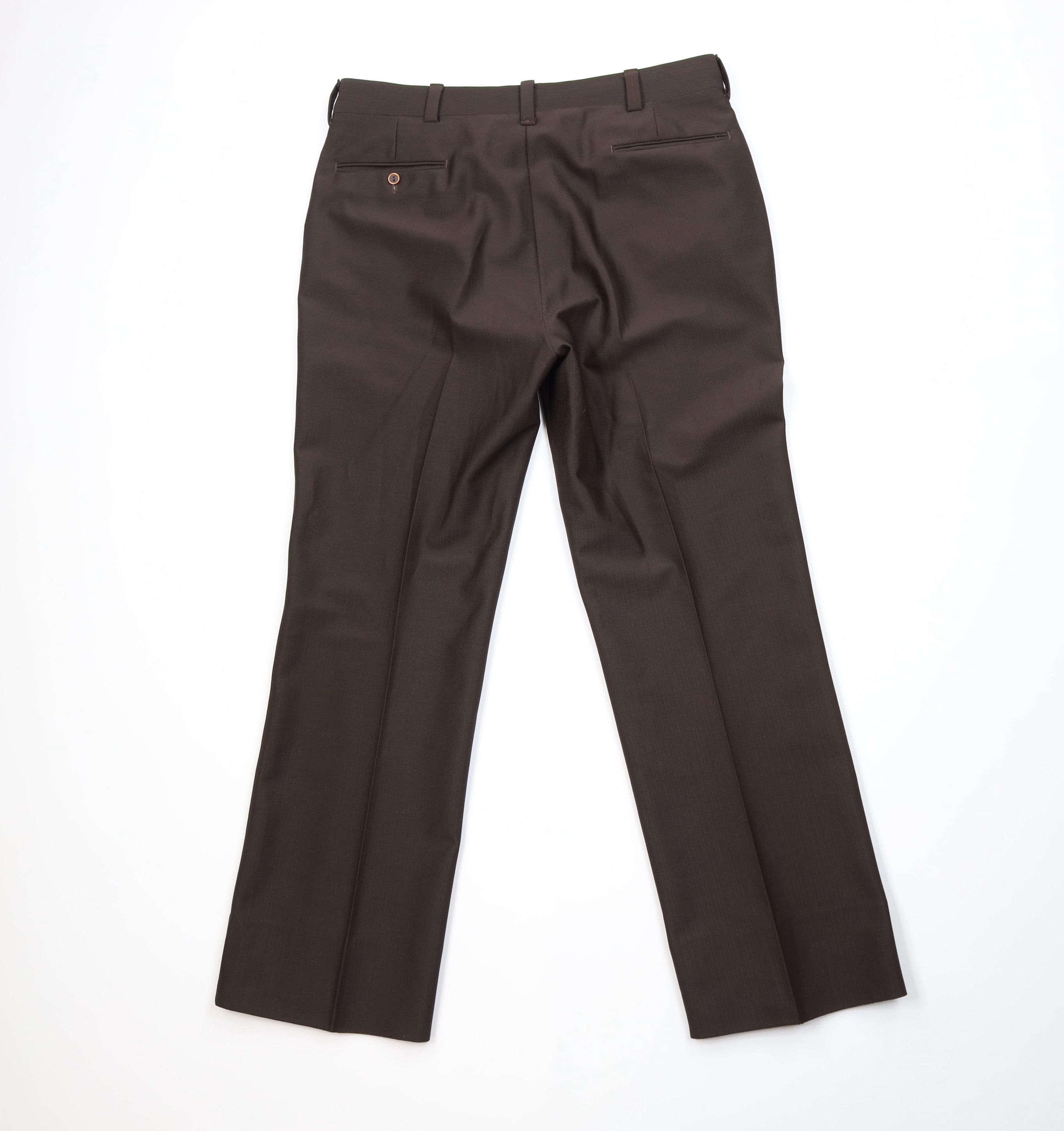 Vintage Vintage 60s 70s Streetwear Wide Leg Chino Pants Brown USA Size US 36 / EU 52 - 8 Thumbnail