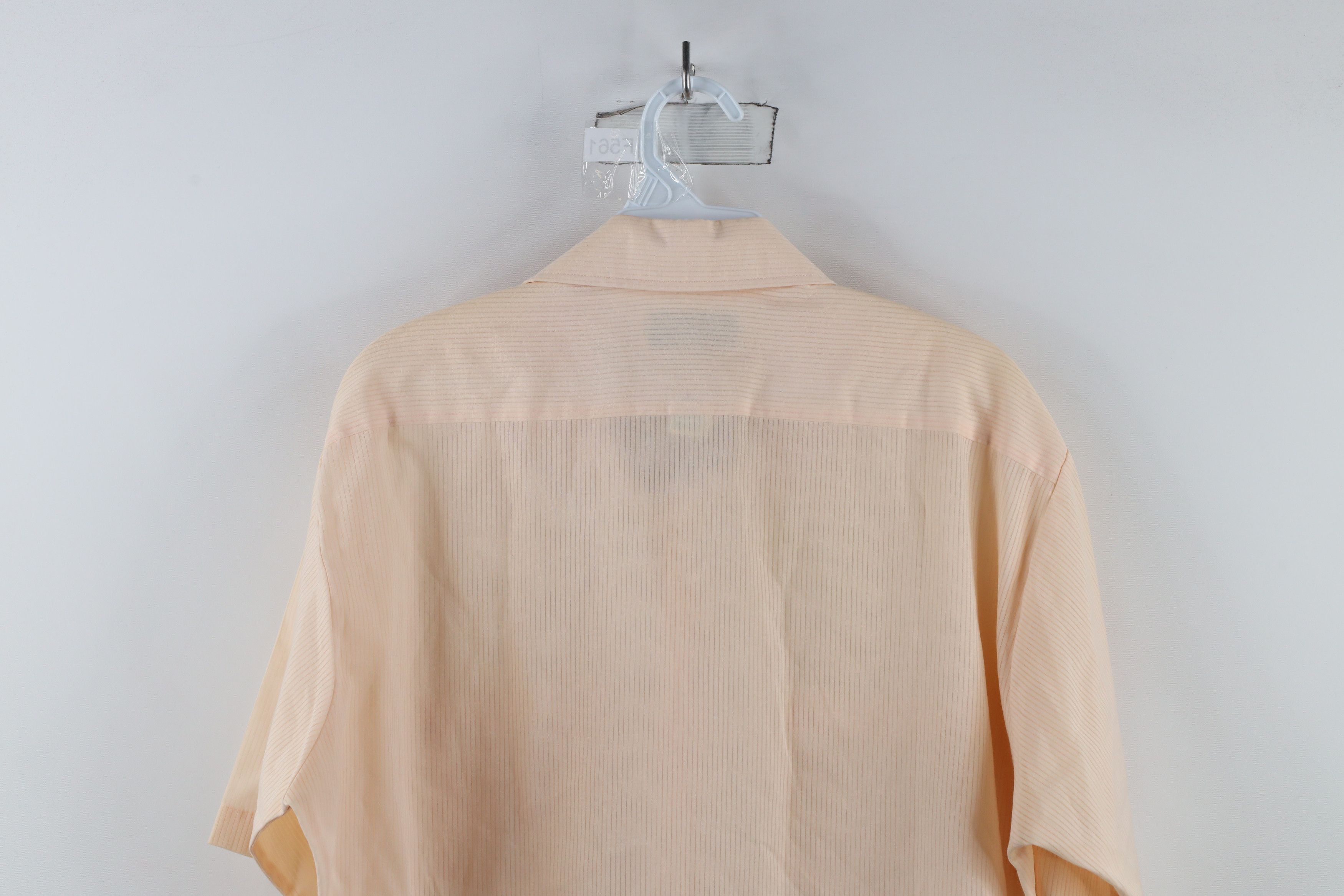 Vintage Vintage 70s Streetwear Short Sleeve Button Shirt Pink Size US L / EU 52-54 / 3 - 10 Thumbnail