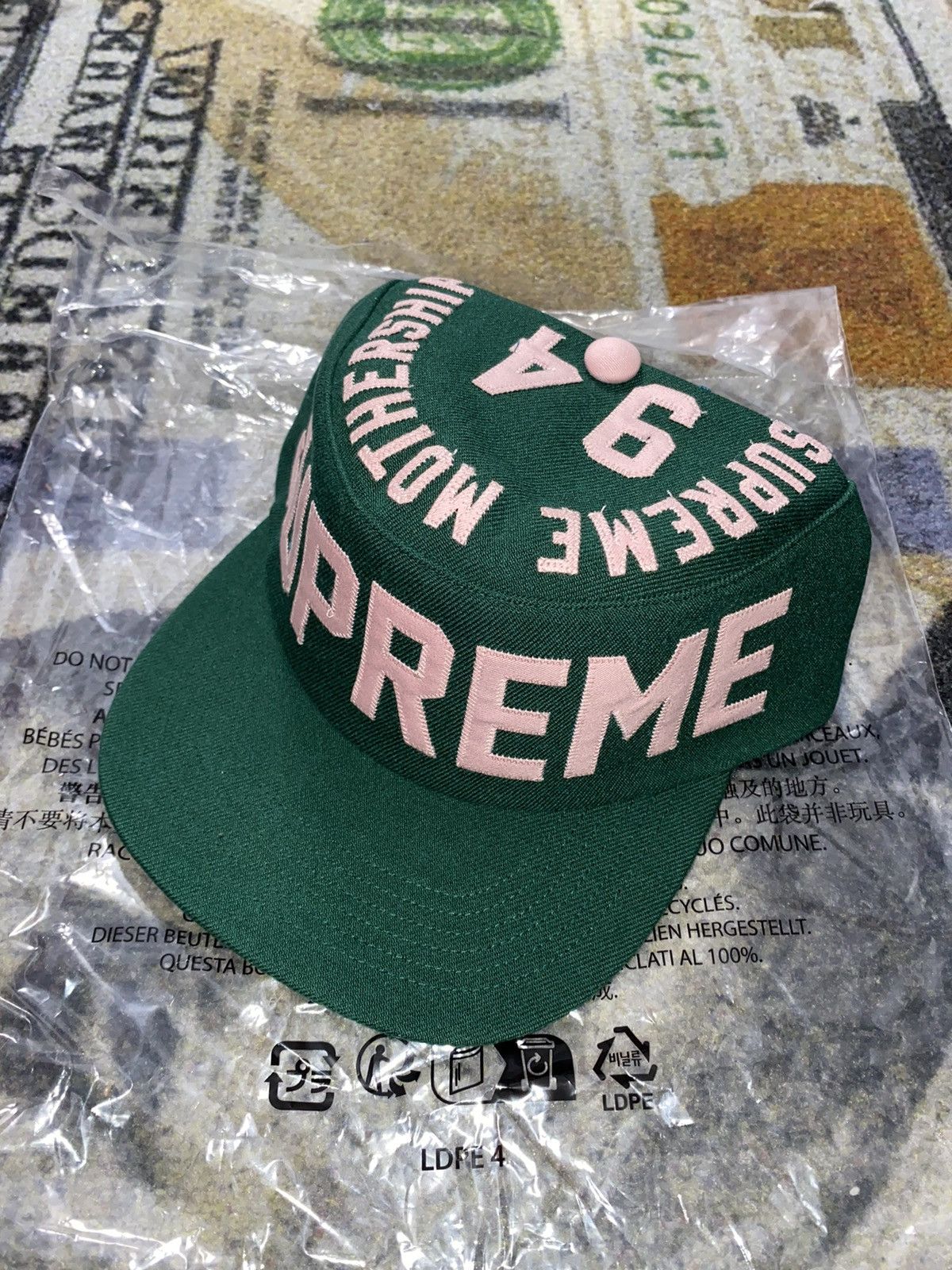 Supreme Alpha Omega Pillbox Hat - Accessories