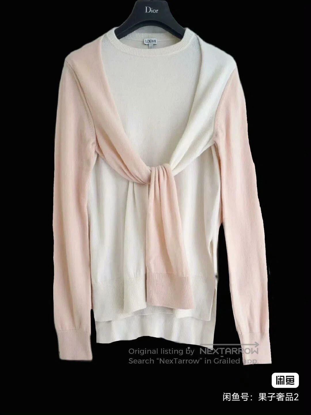 LOEWE Colorblock Cashmere Sweater.