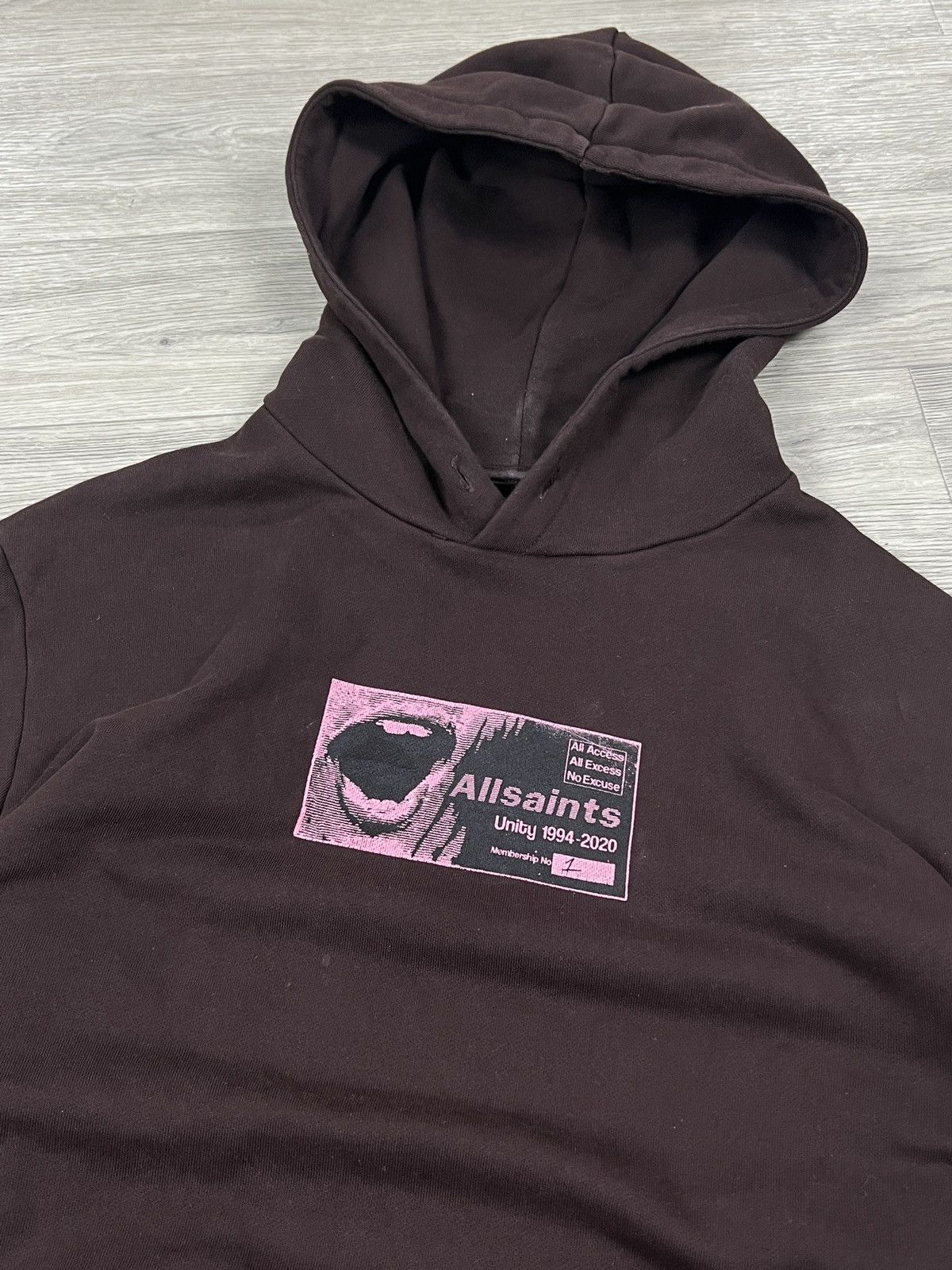 Allsaints Allsaints shout hoodie mens size XS (L) Size US XS / EU 42 / 0 - 3 Thumbnail