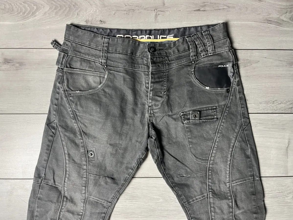 Southpole Vintage Police biker style denim jeans y2k Japanese Size US 36 / EU 52 - 3 Thumbnail