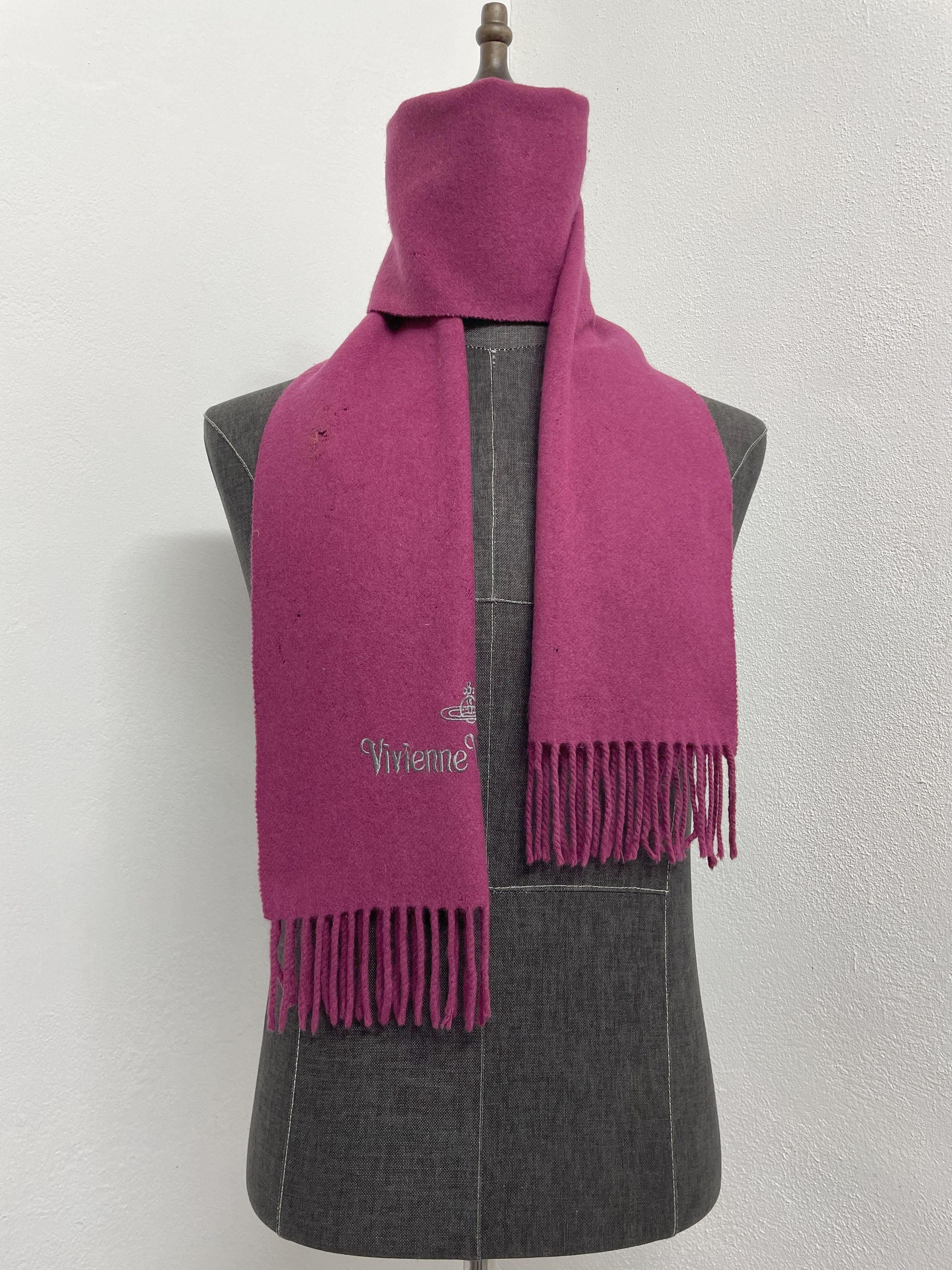 Vintage × Vivienne Westwood Vivienne Westwood Scarf / Muffler - 6227 Size ONE SIZE - 1 Thumbnail
