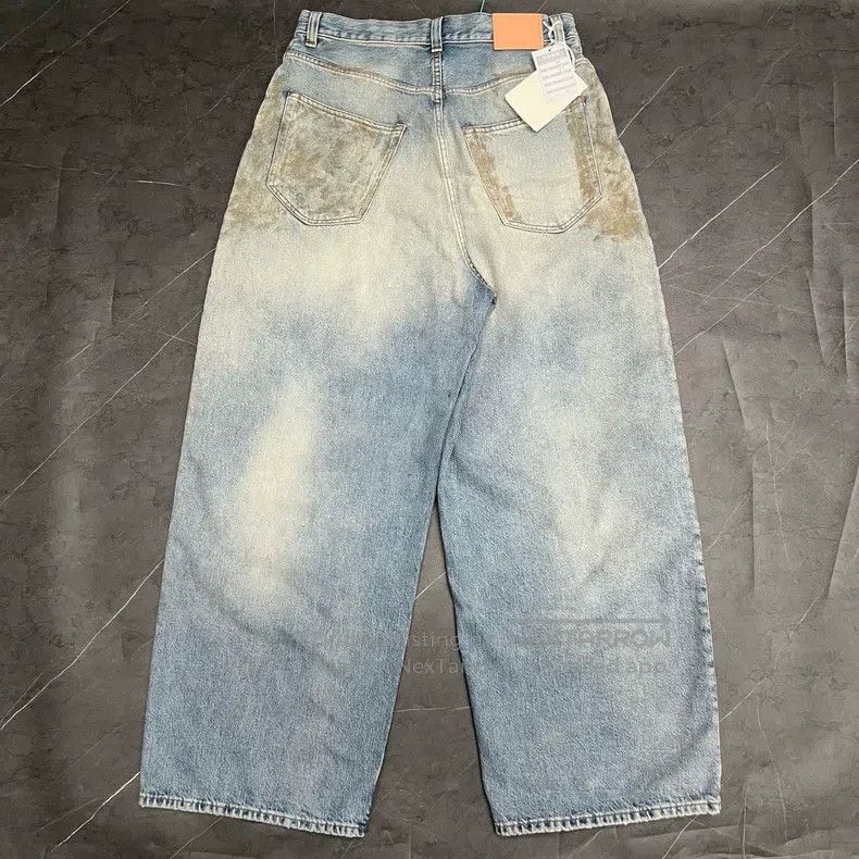 Acne Studios Acne Studios FW23 Mud Dye Wasteland Baggy Jeans Size 26" / US 2 / IT 38 - 2 Thumbnail