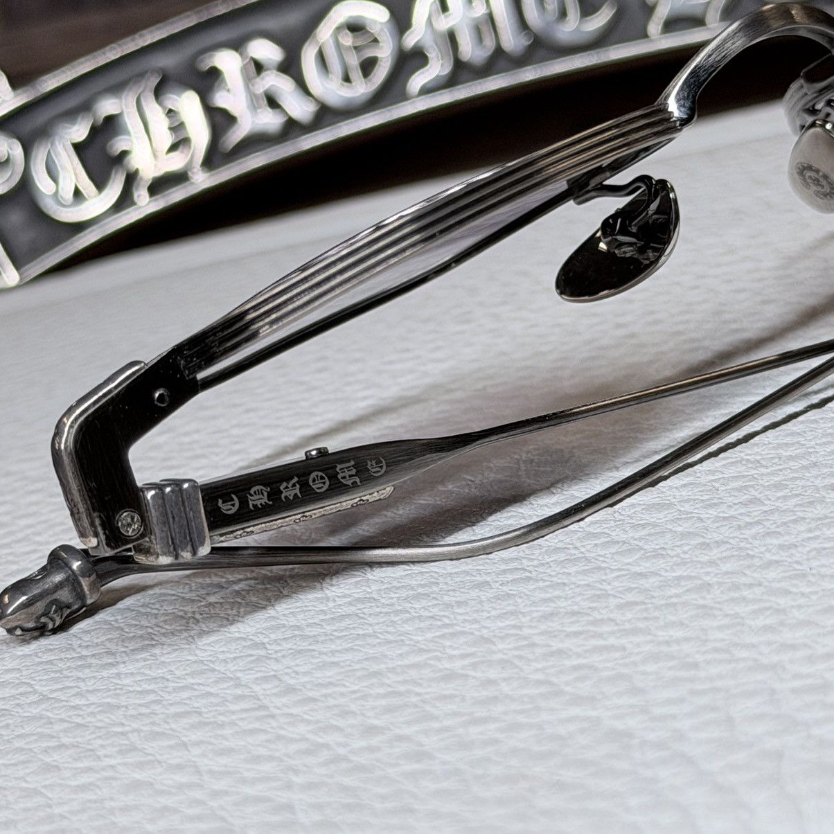 Chrome Hearts Chrome Hearts VAGALICTORIAN 1/1 Sunglasses Size ONE SIZE - 12 Thumbnail
