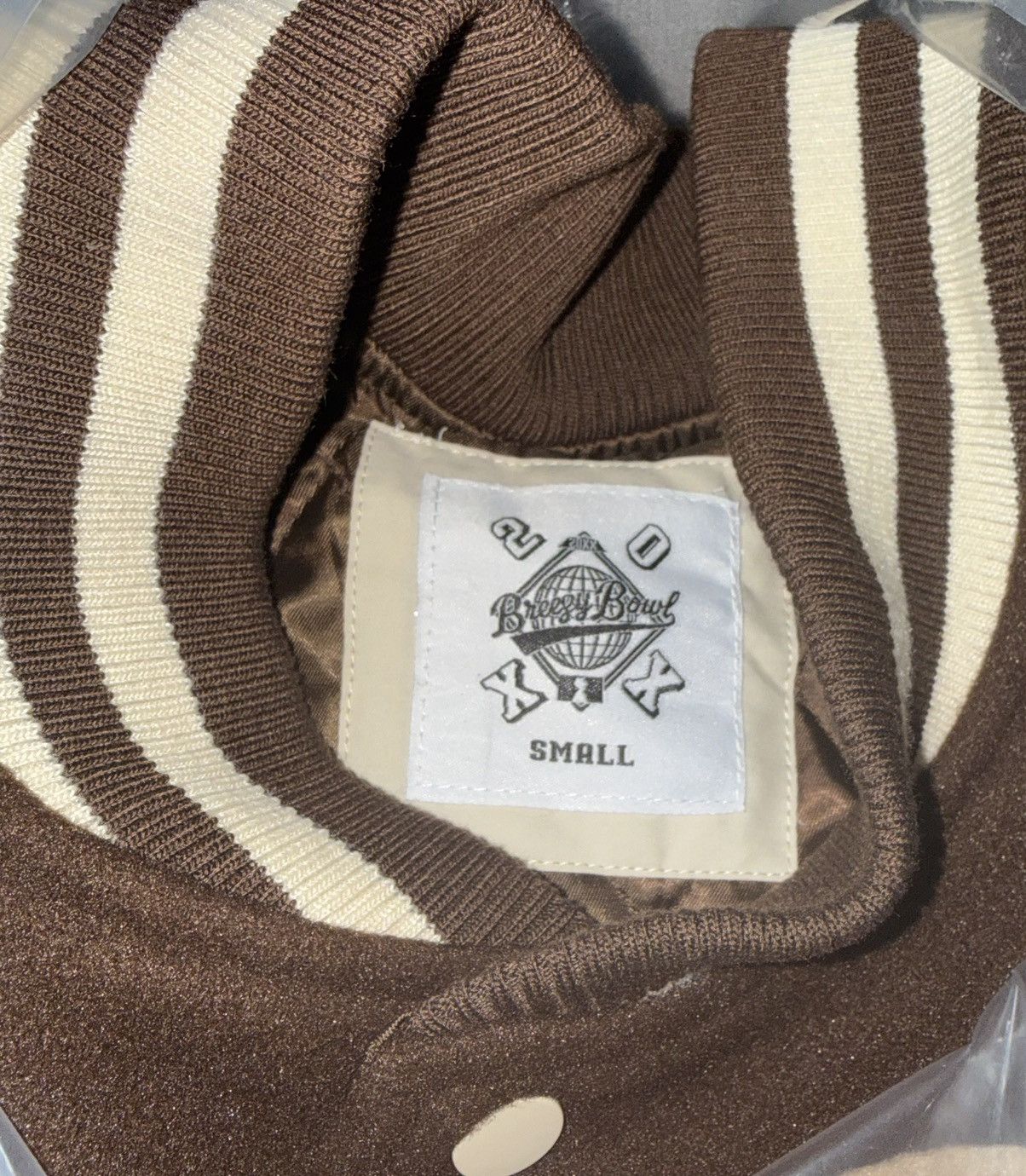 Other Chis Brown Varsity Jacket Size US S / EU 44-46 / 1 - 3 Thumbnail