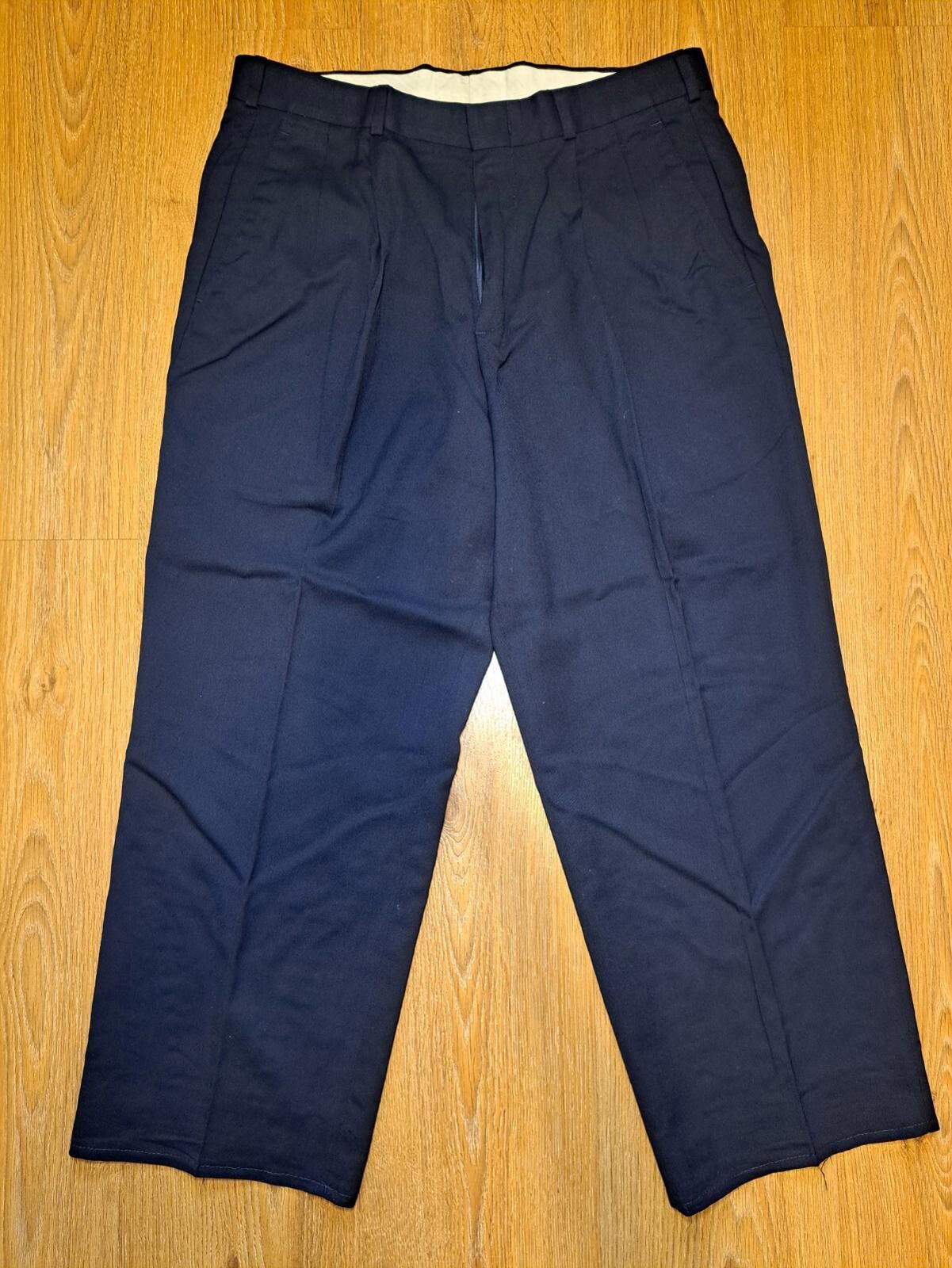 Dockers Slates Dockers Suit Pants 34x29 Navy Wool Stain Defender Size US 34 / EU 50 - 1 Thumbnail