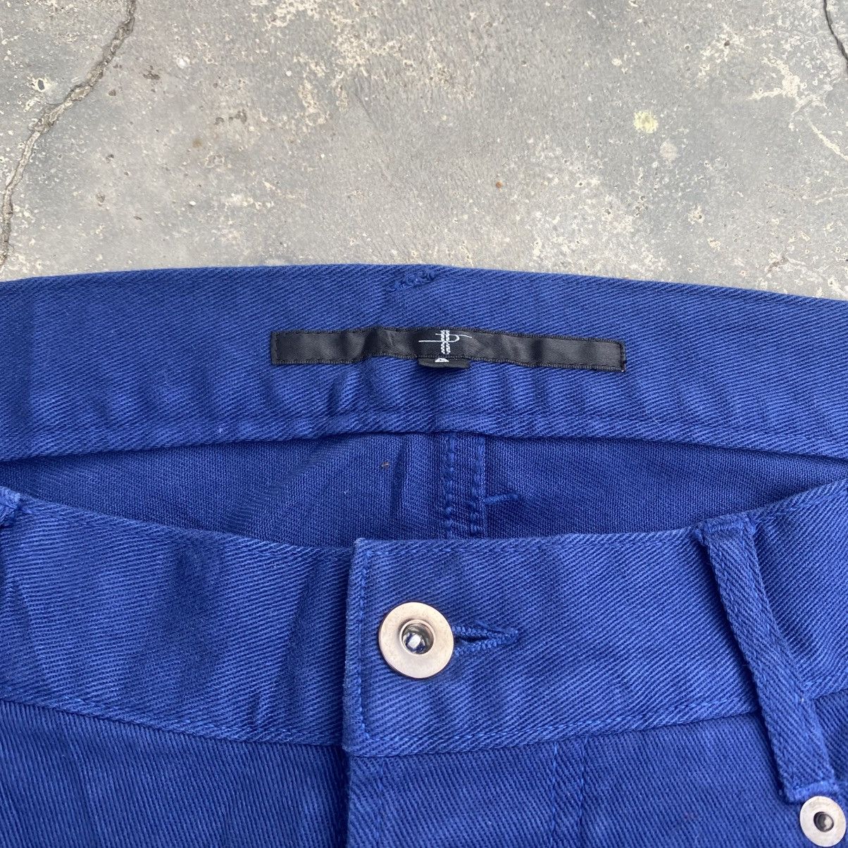 NO ID NO ID Navy Zipper Flared Stretchable Jeans Size US 33 - 10 Thumbnail