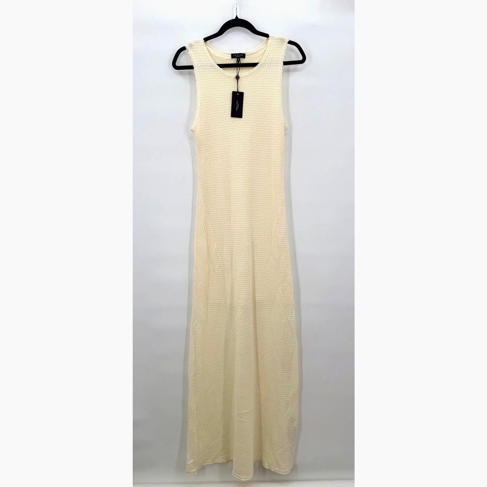 Rag & Bone NWT Rag & Bone Carine Crochet Cream/Ivory Tank Maxi Dress Size M / US 6-8 / IT 42-44 - 1 Thumbnail