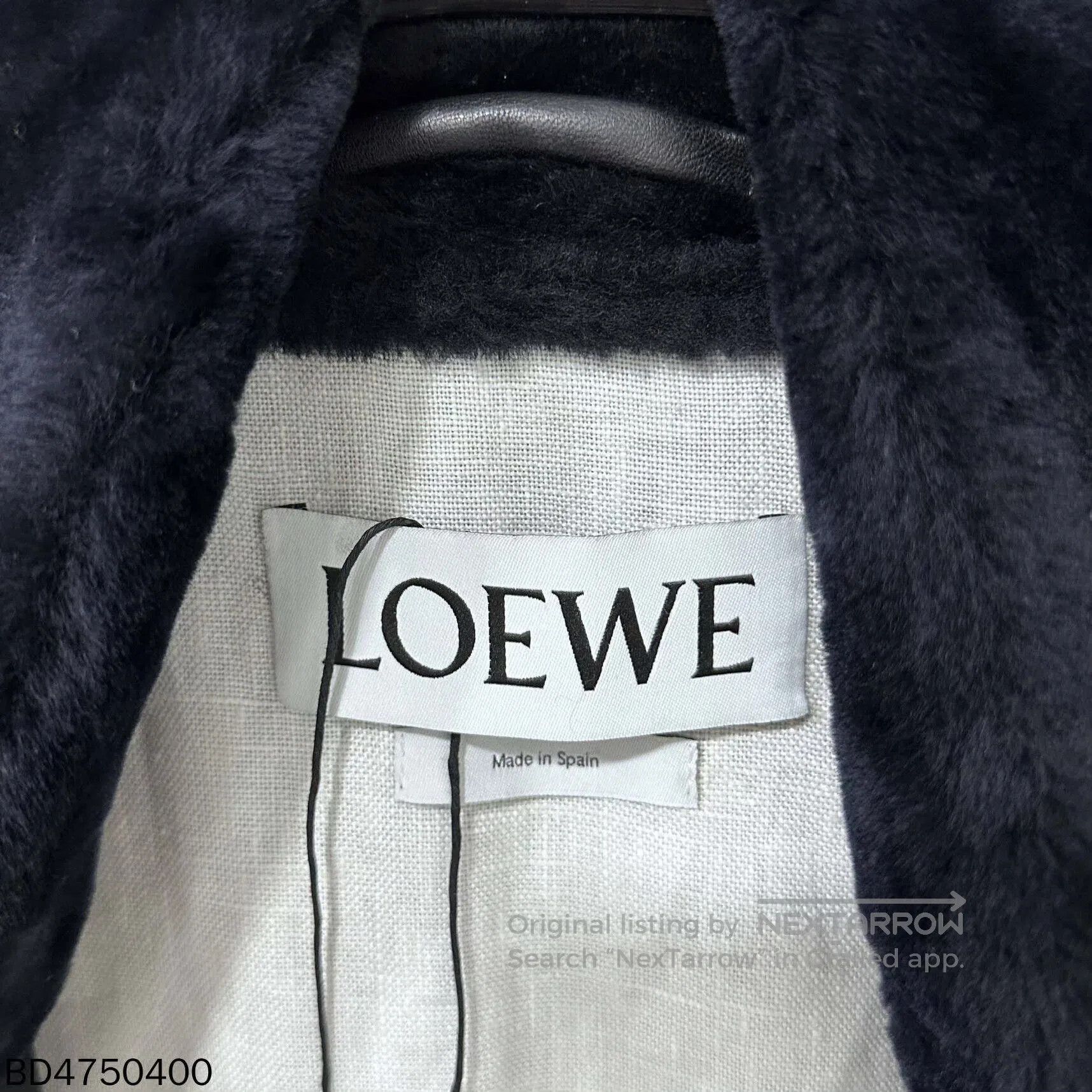 Loewe LOEWE Black Lamb Fur Collar Jacket. Size US S / EU 44-46 / 1 - 5 Thumbnail