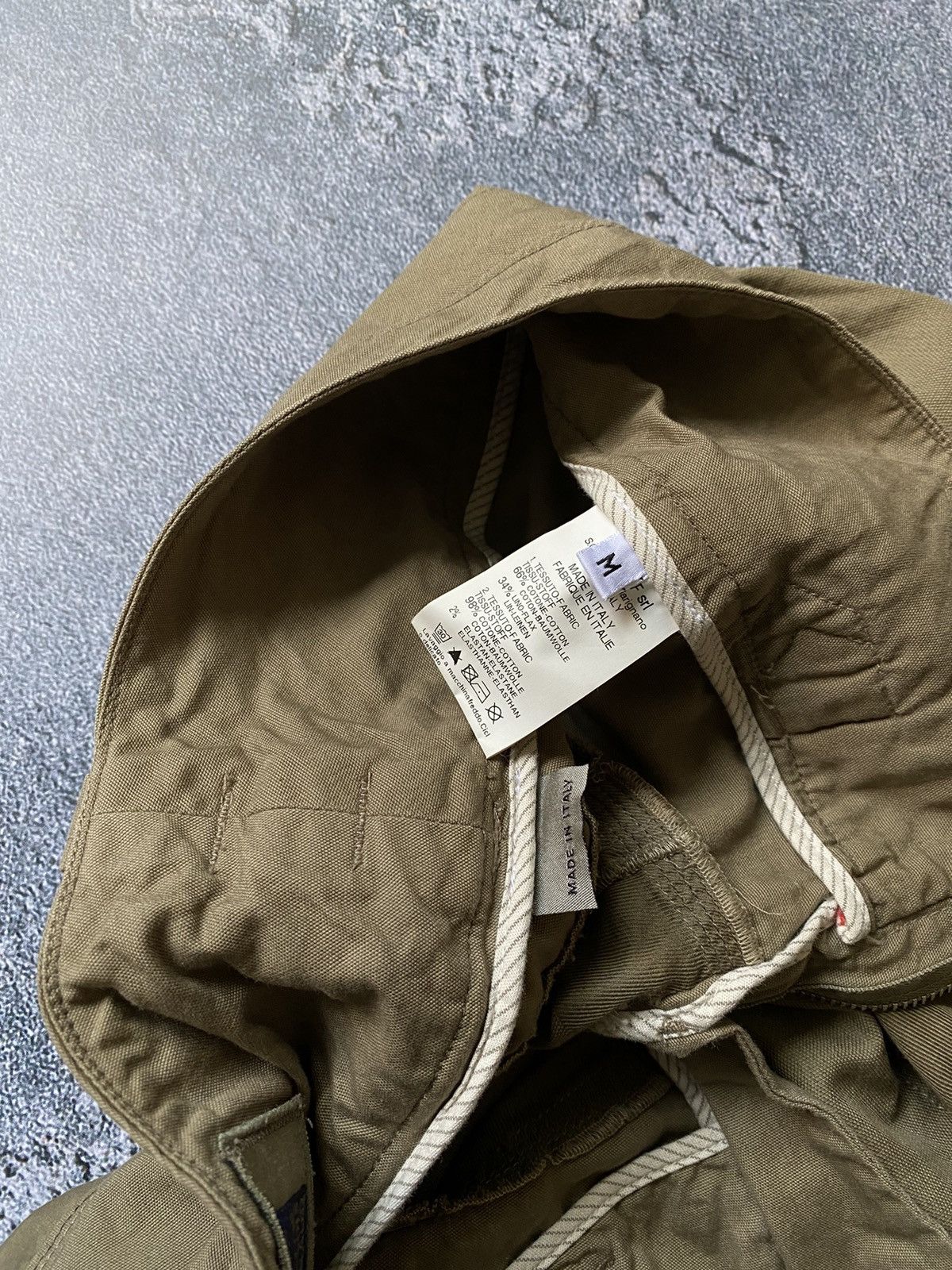Marithe + Francois Girbaud M+FG Army Green Utility Belted Y2K Techwear Bubble Skirt Size 28" / US 6 / IT 42 - 13 Thumbnail