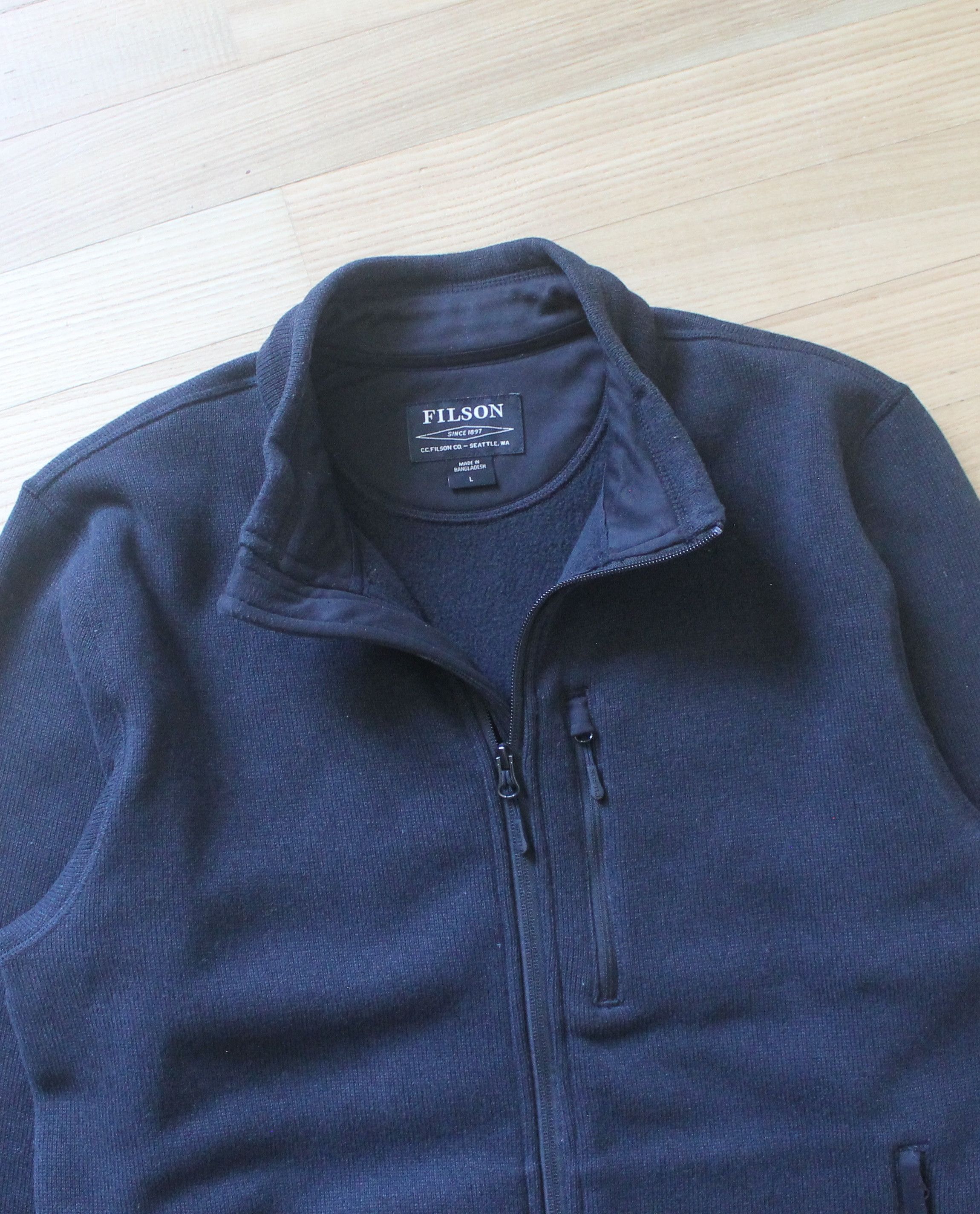 Filson Filson Ridgeway Fleece Jacket Black Size US L / EU 52-54 / 3 - 4 Thumbnail