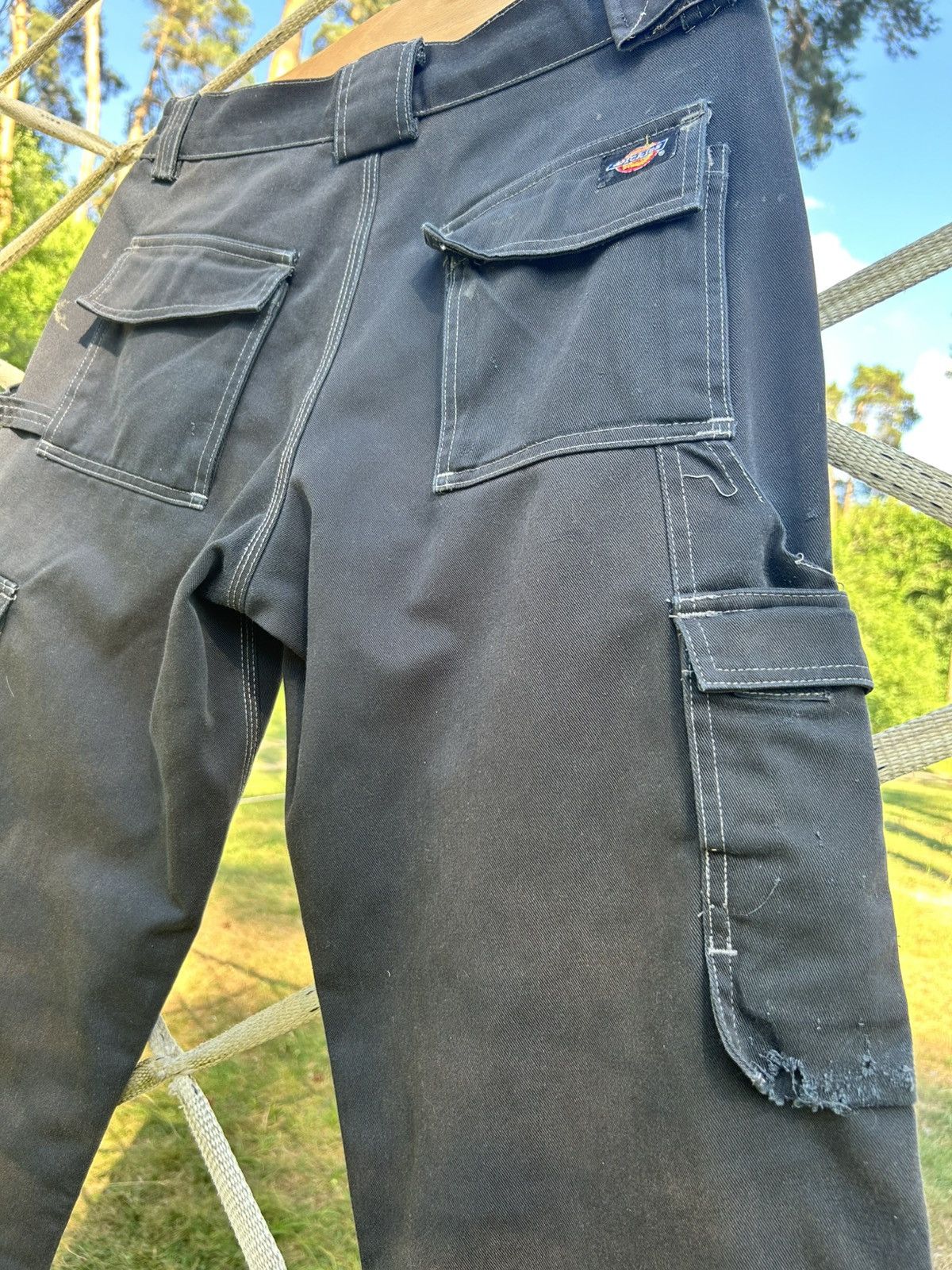 Dickies Dickies Distressed Workwear Heavy Duty Doubleknee Carpenter Size US 33 - 7 Thumbnail