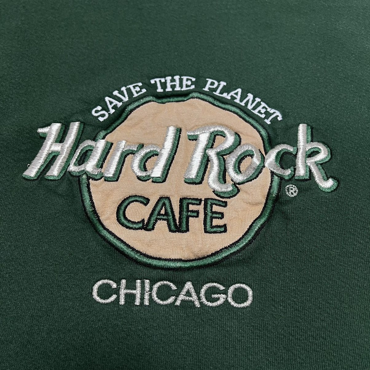 Hard Rock Cafe Vintage Hard Rock Cafe Chicago crewneck sweatshirt USA 🇺🇸 Size US XL / EU 56 / 4 - 7 Thumbnail