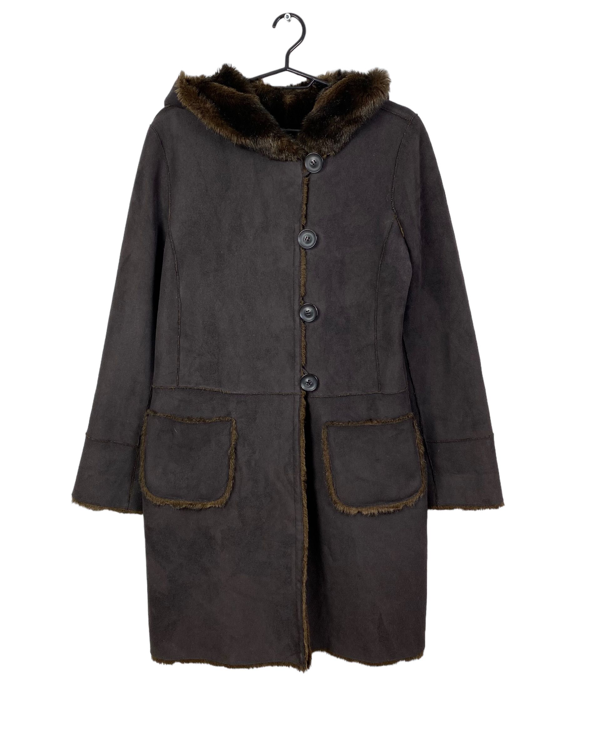 Armani Armani Reversible Faux Fur Coat size US 4 Size S / US 4 / IT 40 - 10 Thumbnail