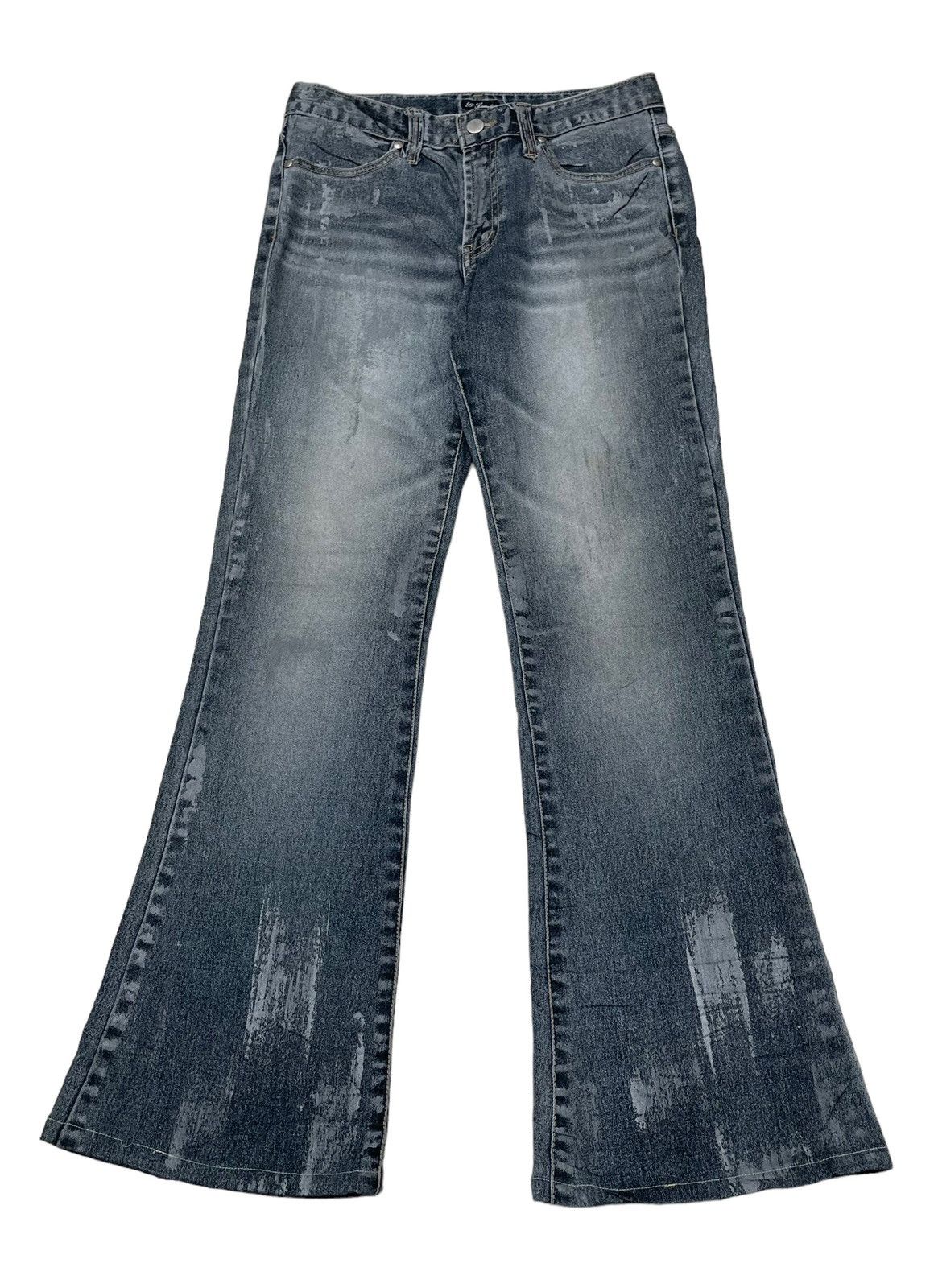Japanese Brand × Vintage Vintage Japanese Brand B’ Renata Flared Jeans 1990s Size US 28 / EU 44 - 1 Thumbnail