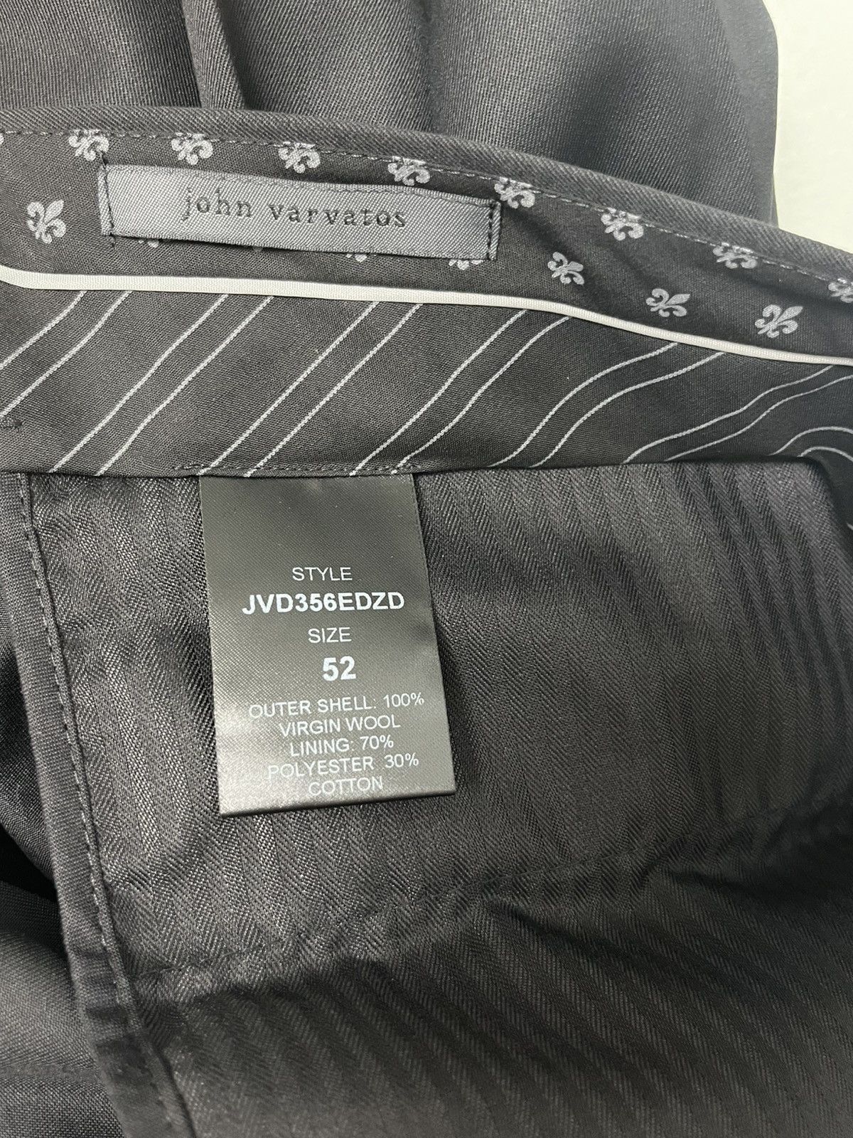 John Varvatos $998 Glen Tuxedo pants EU 52 Size US 36 / EU 52 - 10 Thumbnail