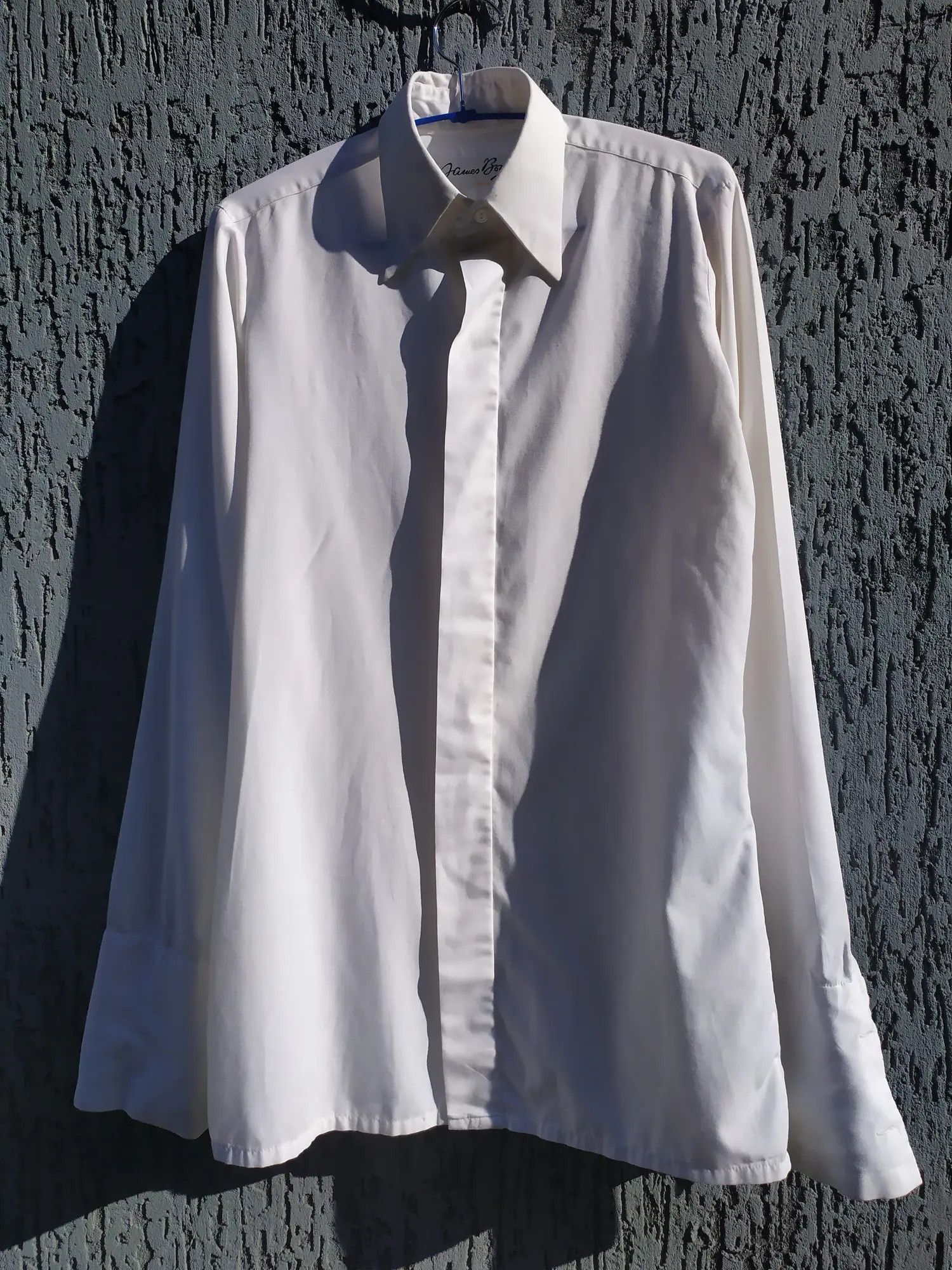 Vintage Vintage James Bond White shirt Size US M / EU 48-50 / 2 - 1 Thumbnail