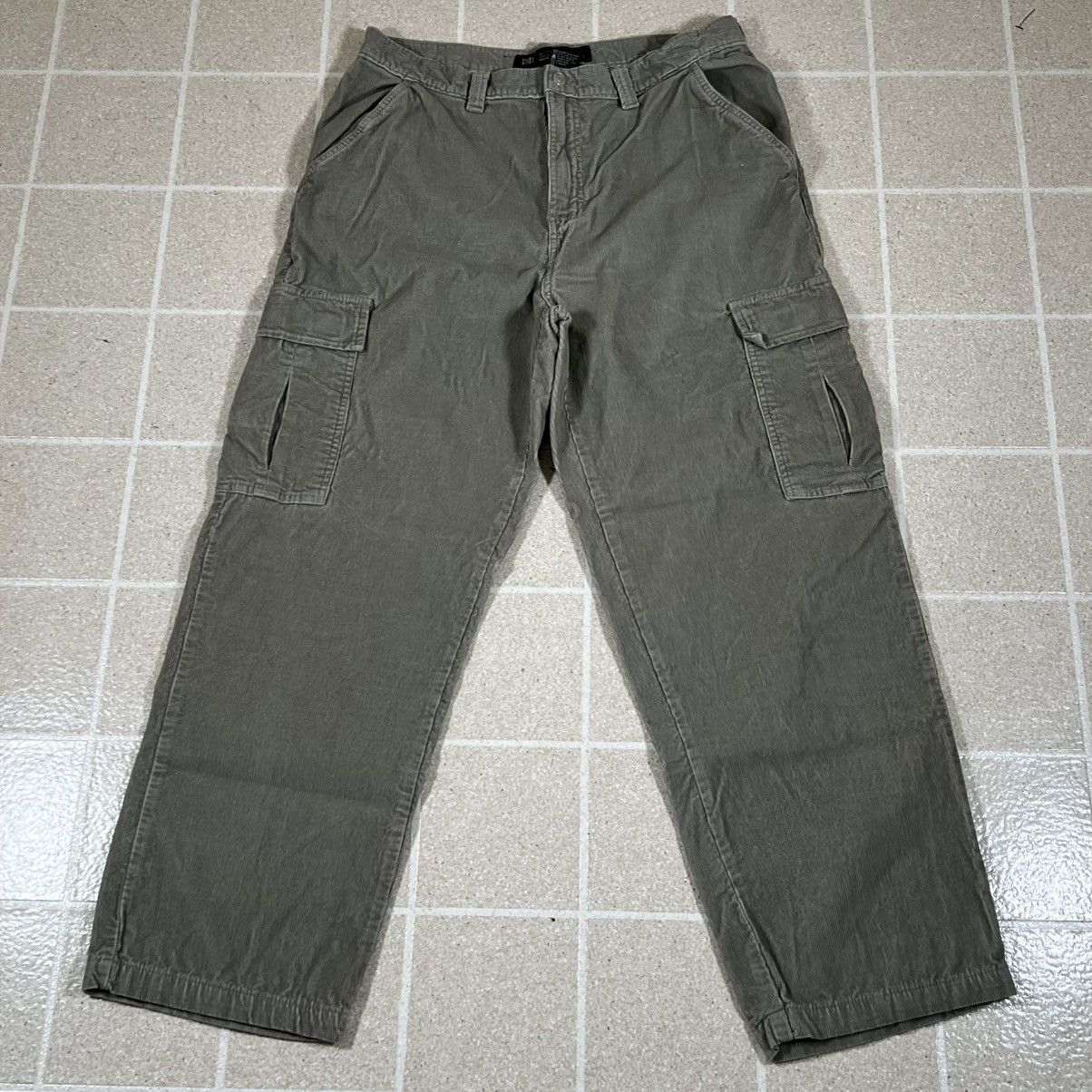Faded Glory Faded Glory Vtg 90s Cargo Corduroy Pants 32x31 Grey Skate Size US 32 / EU 48 - 1 Thumbnail
