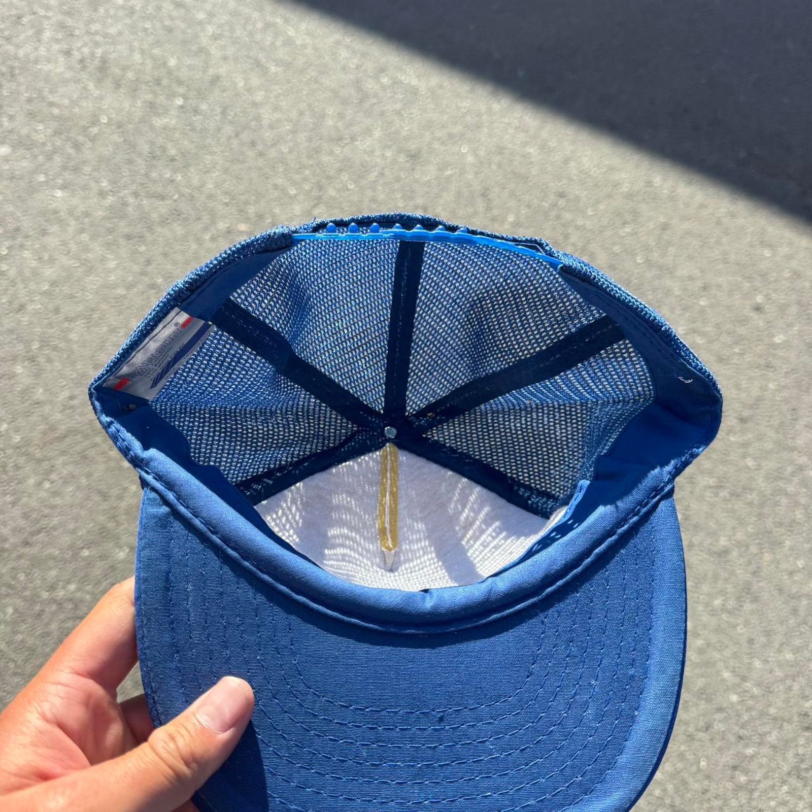 Vintage Vintage 80s Mackinaw Run ’87 Fishing Trucker Hat Size ONE SIZE - 4 Thumbnail