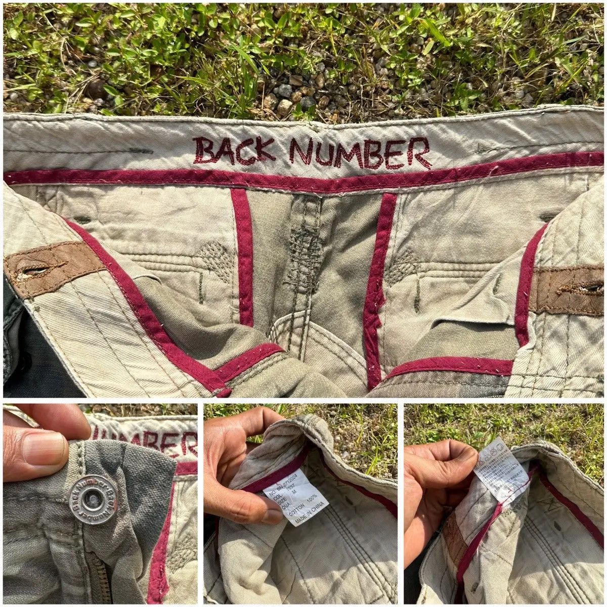 Army Of Me Vintage BACK NUMBER Japan Camouflage Military Tactical Pants Size US 32 / EU 48 - 14 Thumbnail
