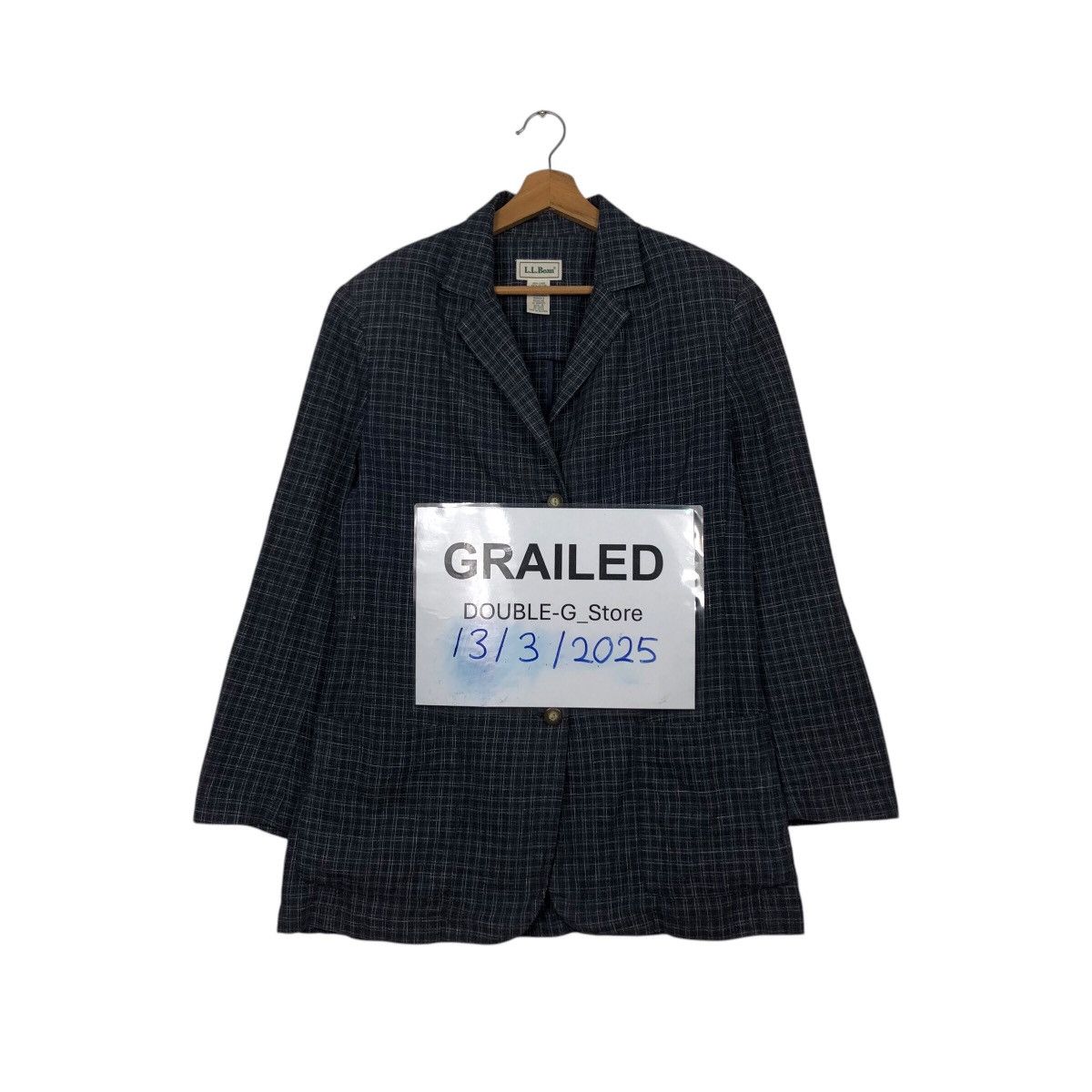 Japanese Brand × L.L. Bean 📌Vintage Chore Worker Jacket L.L.Bean Tartan Design Size US M / EU 48-50 / 2 - 1 Thumbnail