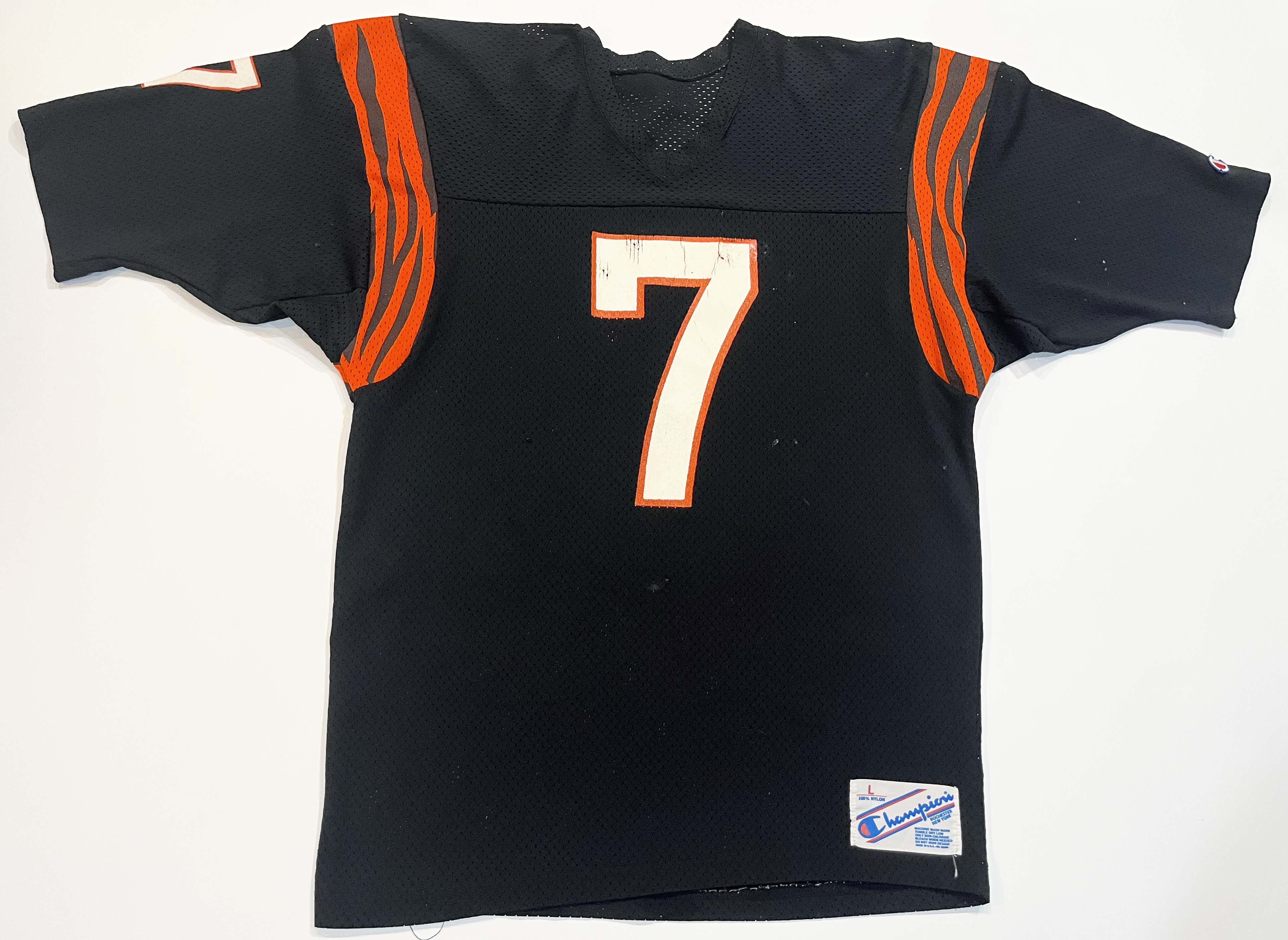 Champion × NFL × Vintage Vintage Champion NFL Cincinnati Bengals #7 Football Jersey Size US L / EU 52-54 / 3 - 1 Thumbnail