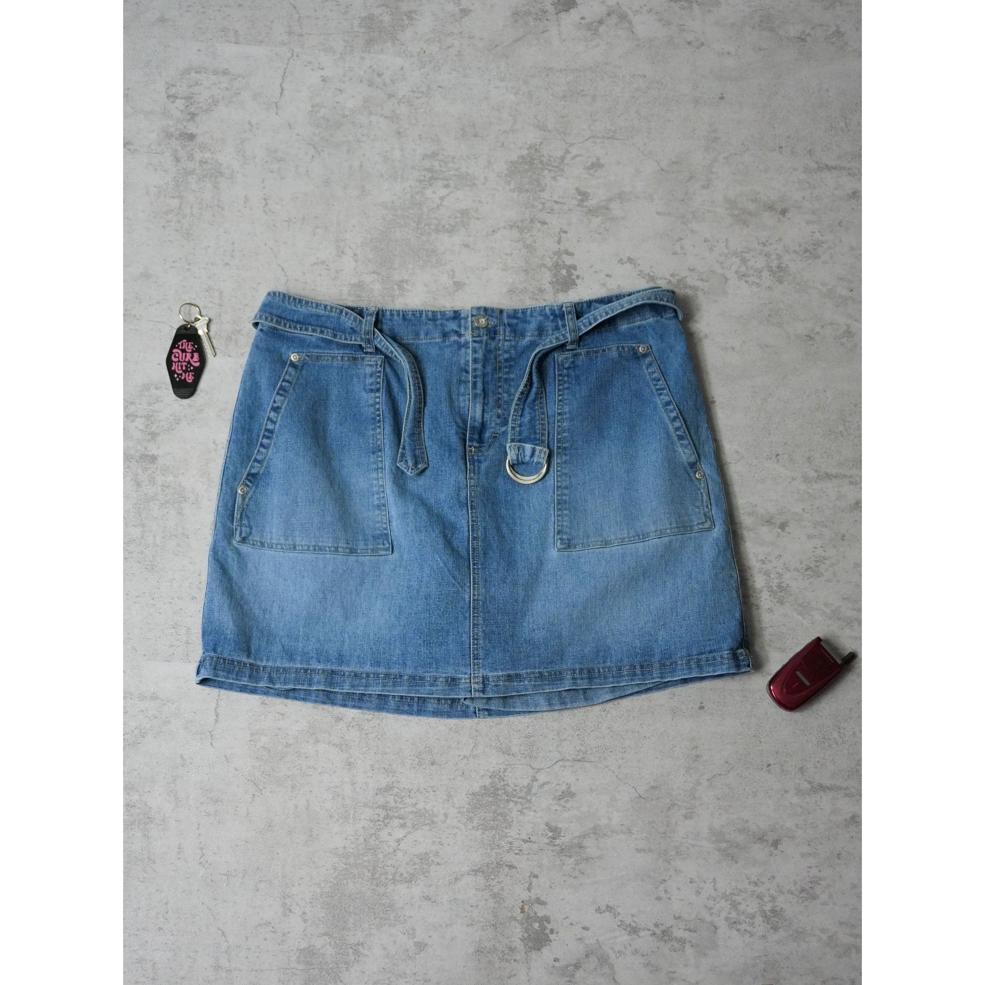 Other Y2k Grace Vanderbilt Denim Skirt Size 36" / US 14 / IT 50 - 1 Thumbnail