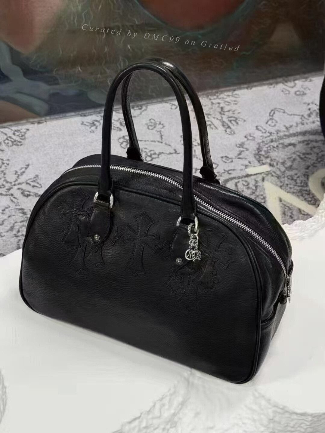 Chrome Hearts Chrome Hearts Large Bowling Travel Bag Size ONE SIZE - 1 Thumbnail