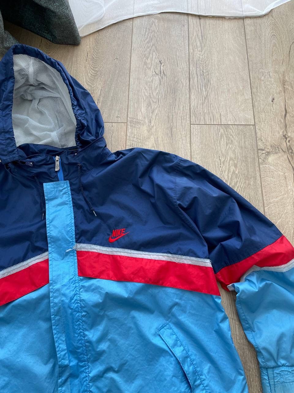 Nike Vintage Nike Oregon USA 80’s 90’s Drill Nylon Jacket Bomber Size US L / EU 52-54 / 3 - 10 Thumbnail