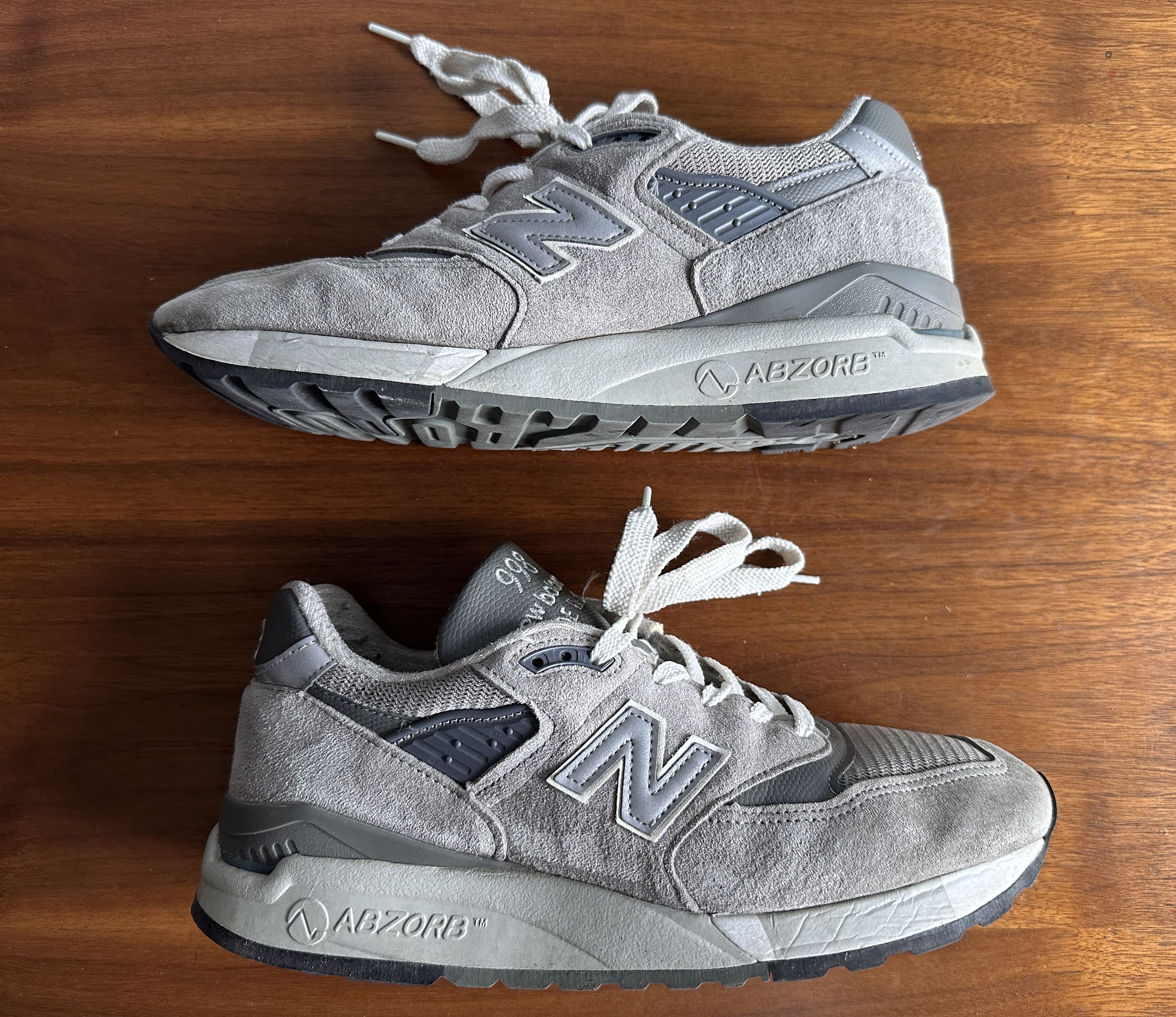 New Balance New Balance M998 Grey Made In USA Size US 7.5 / EU 40-41 - 3 Thumbnail