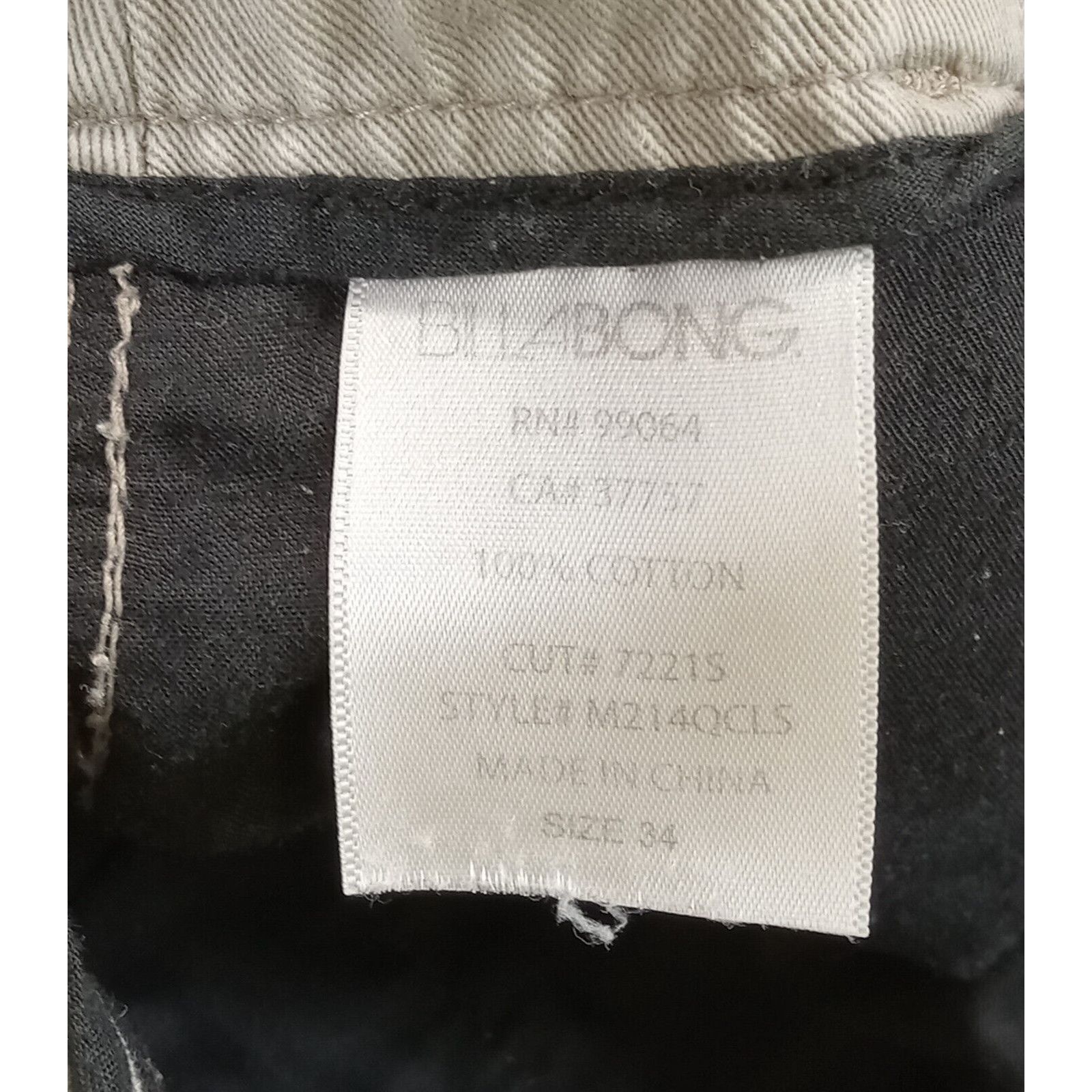 Billabong Billabong Shorts 34 Men Bermuda Beach Beige Khaki Sportswear Size US 34 / EU 50 - 8 Thumbnail