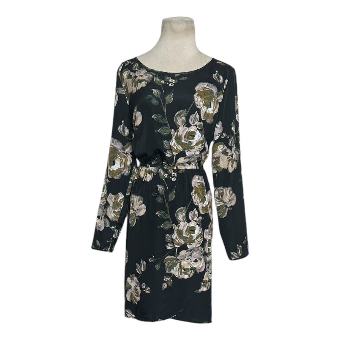 J.Crew J. Crew black cream green floral mini dress size 8 Size M / US 6-8 / IT 42-44 - 1 Thumbnail