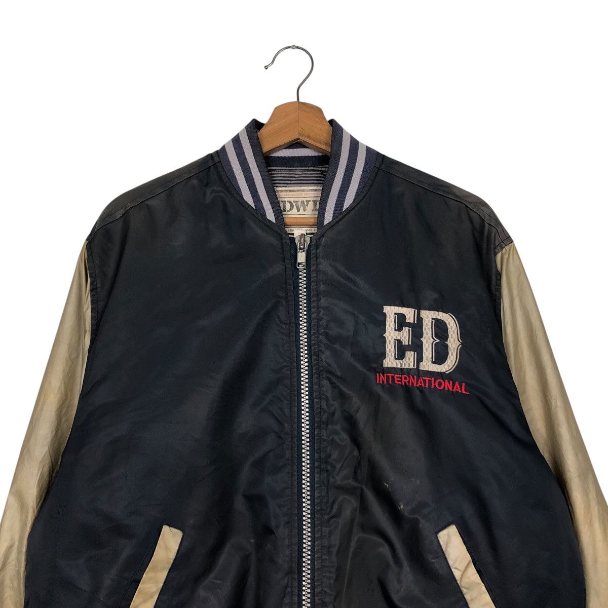 Edwin 📌Vintage Bomber Jacket Jumper Edwin Big Logo Issey Miyake Size US M / EU 48-50 / 2 - 5 Thumbnail