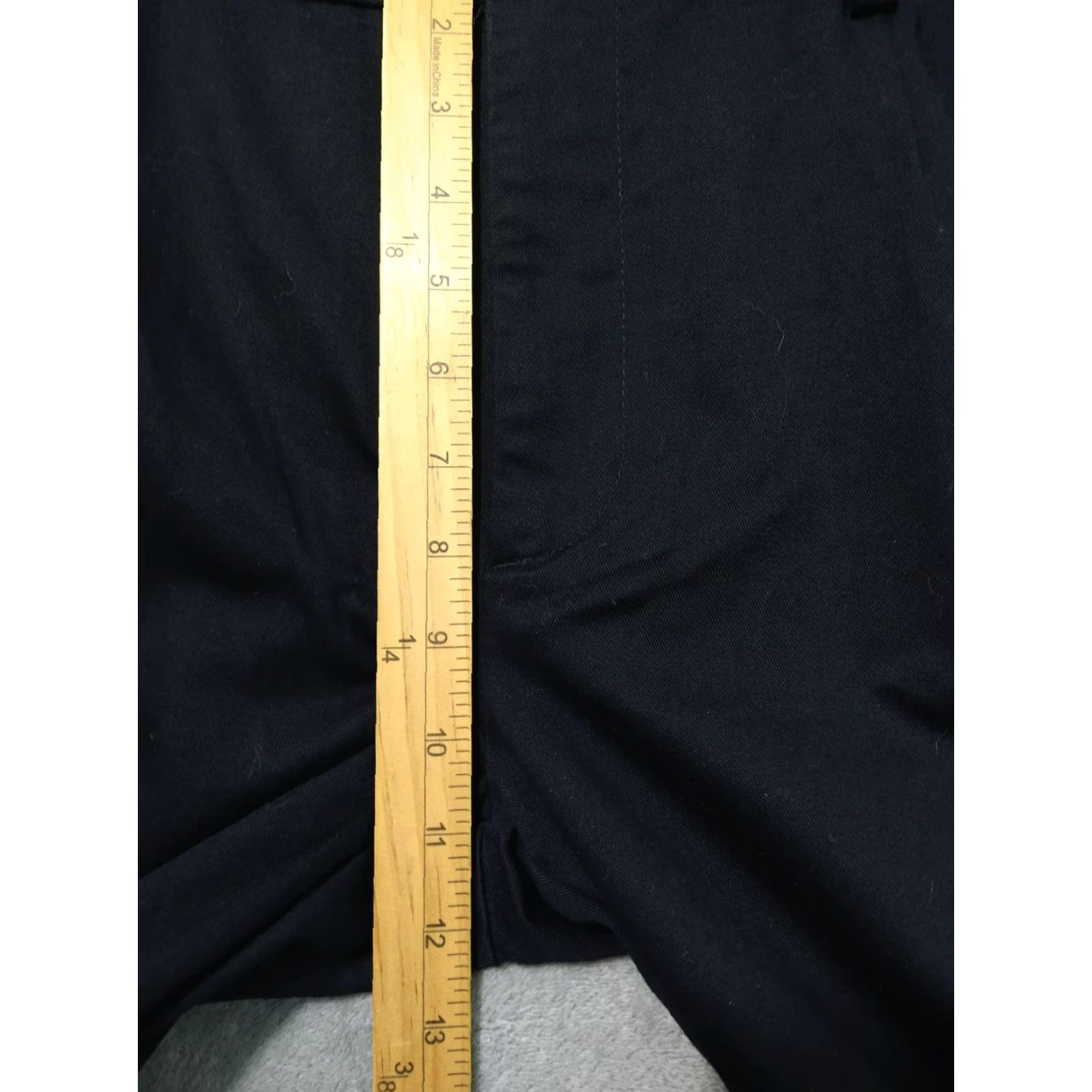Vintage St John's Bay Pants Mens 38x30 Black Chino Classic Fit Pleated Easy Care Stretch Pants Mens Regular 38 Black Classic Chino Size US 38 / EU 54 - 4 Thumbnail