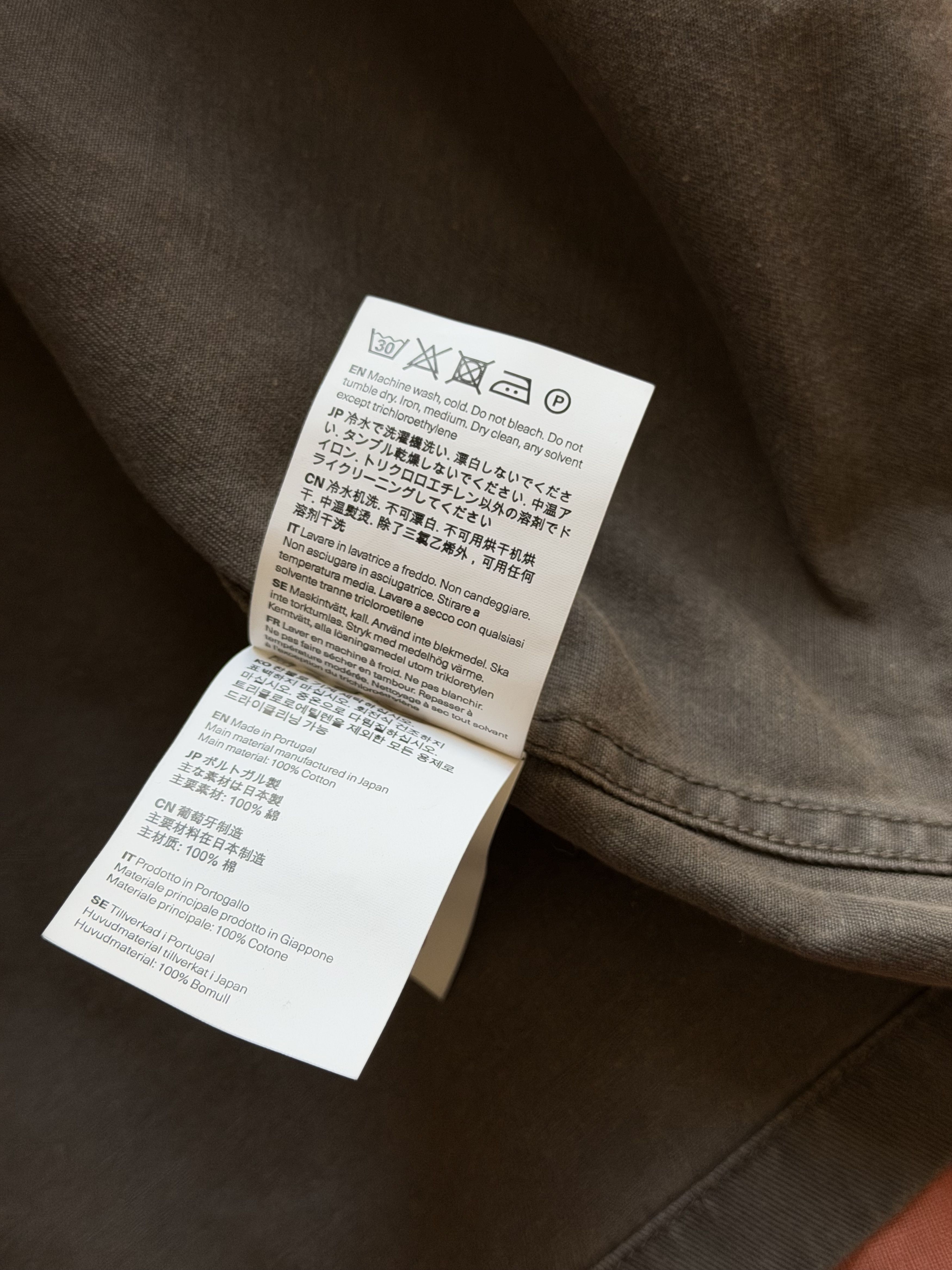 Our Legacy Our Legacy Twill Dutch Work Jacket in Ditch Wash Brown Size US M / EU 48-50 / 2 - 9 Thumbnail