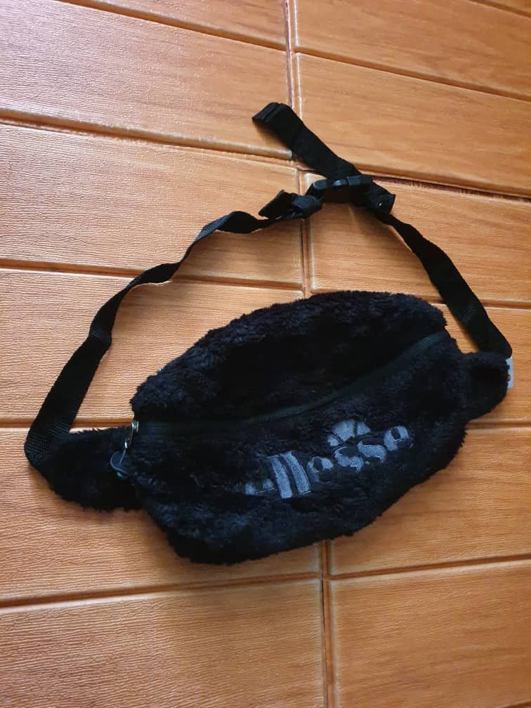 Ellesse Ellesse fur black sling bag Size ONE SIZE - 1 Thumbnail