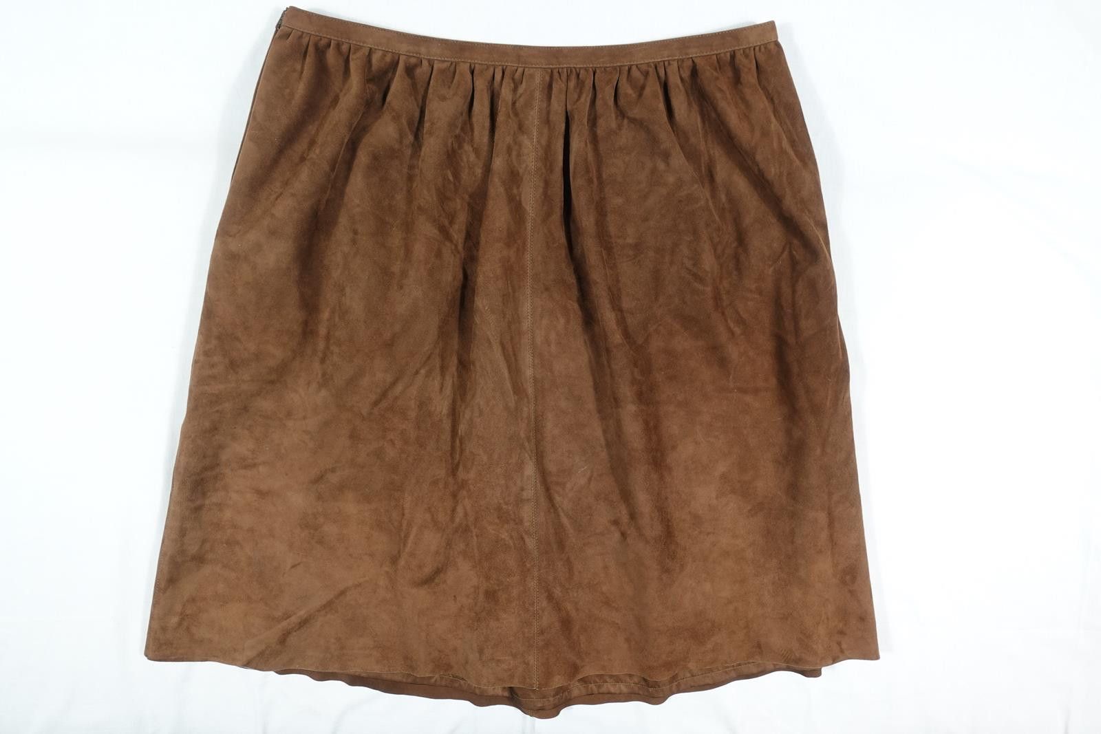 Ralph Lauren Purple Label Ralph Lauren Purple Label Collection Skirt Suede Leather 10 Size 32" / US 10 / IT 46 - 2 Thumbnail