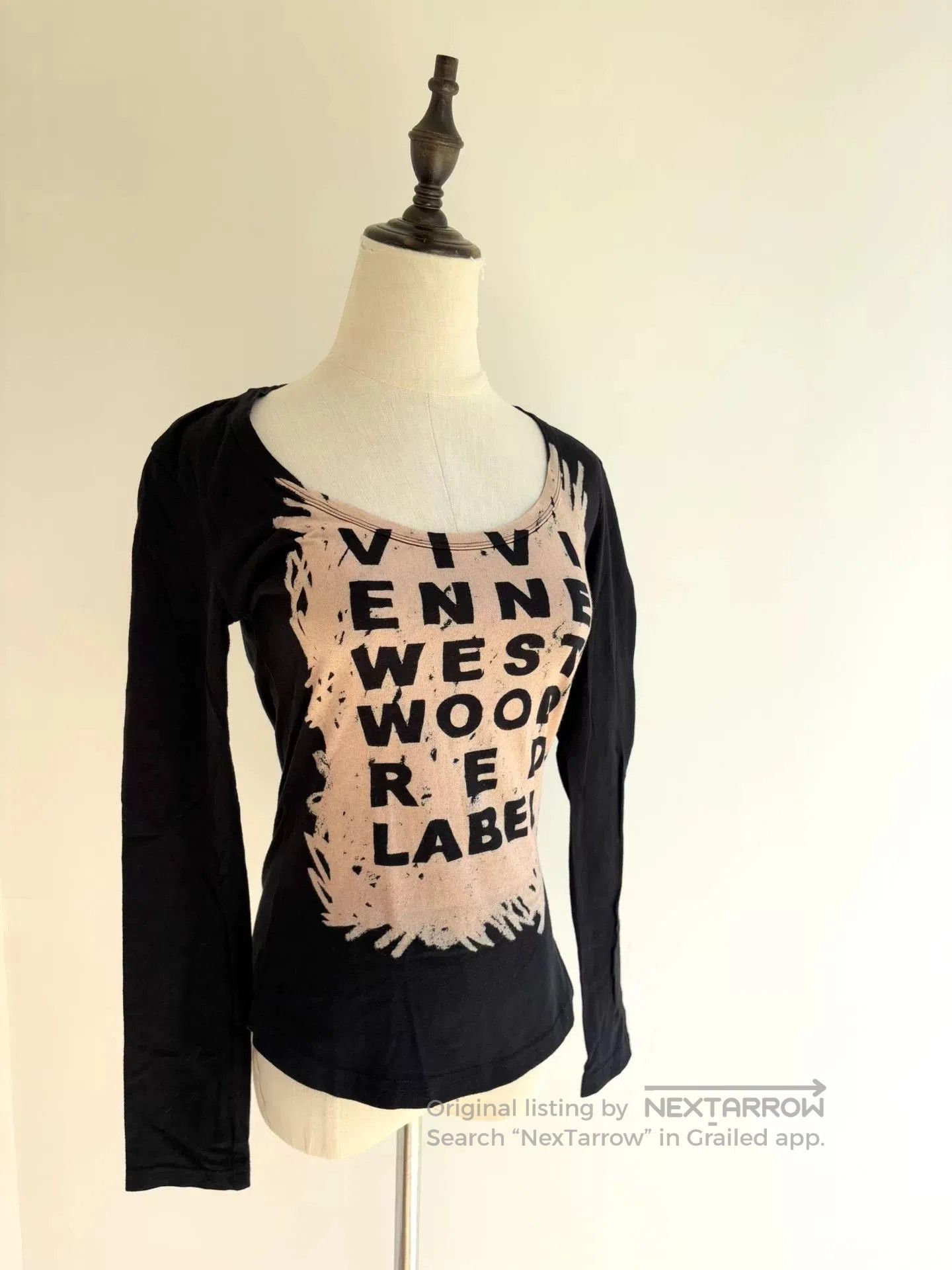 Vivienne Westwood vivienne westwood black graffiti top. Size M / US 6-8 / IT 42-44 - 4 Thumbnail