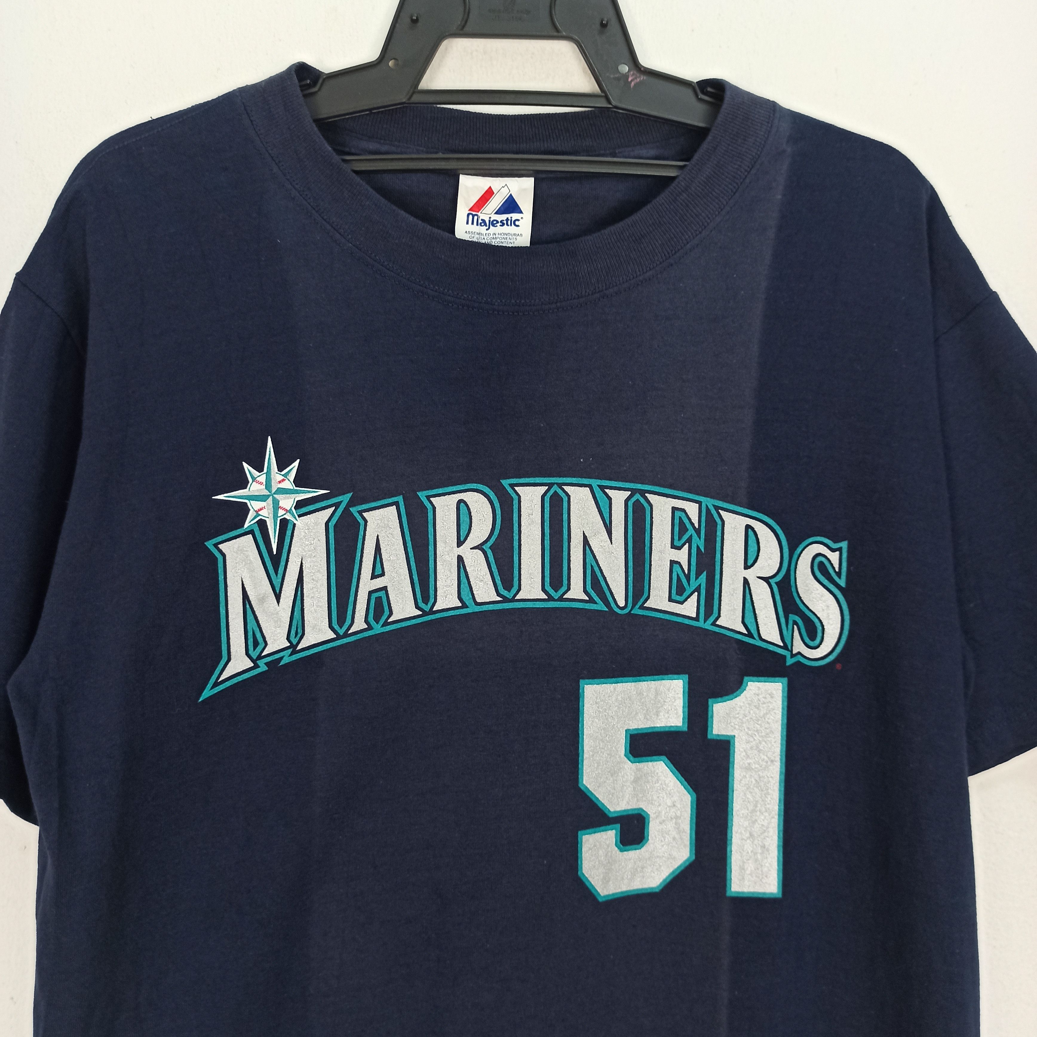 MLB × Majestic × Pro Player 💥Sun Faded💥 Mlb Mariners ichiro Pro Player majestic Size US M / EU 48-50 / 2 - 2 Thumbnail