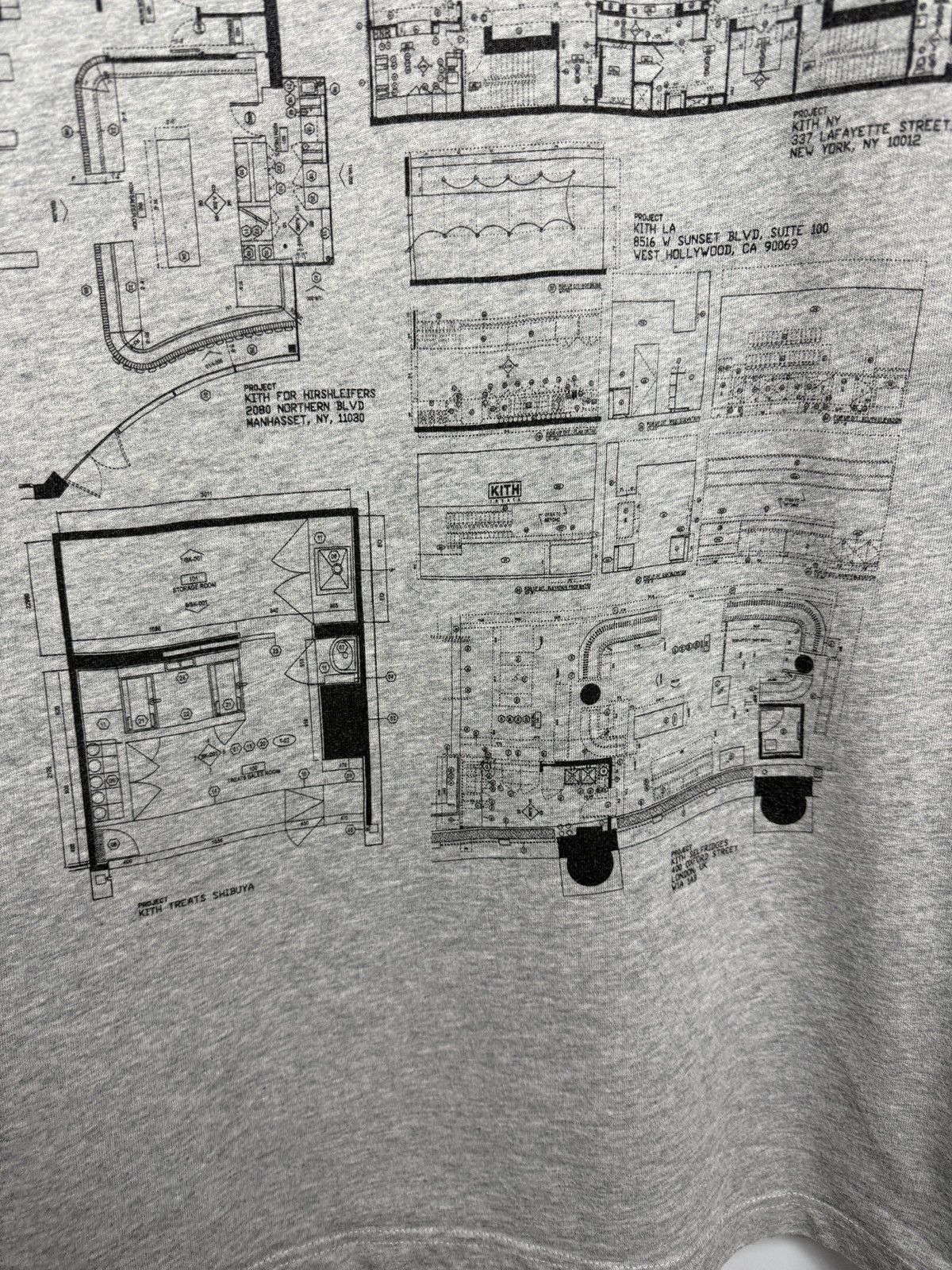 Kith 🇺🇸 Kith Treats Blueprint T-Shirt Rare Retro Hype Y2K Size US L / EU 52-54 / 3 - 12 Thumbnail